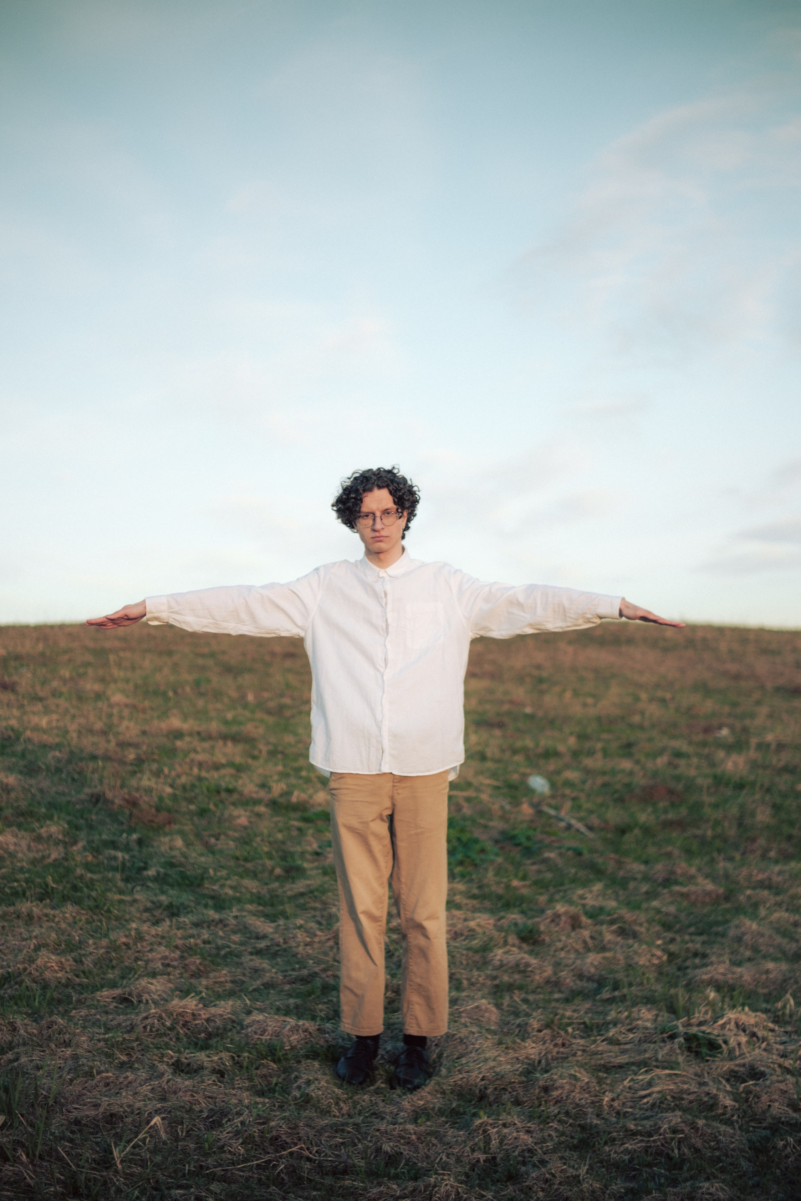 Андрей. Съёмка в поле. Lickord