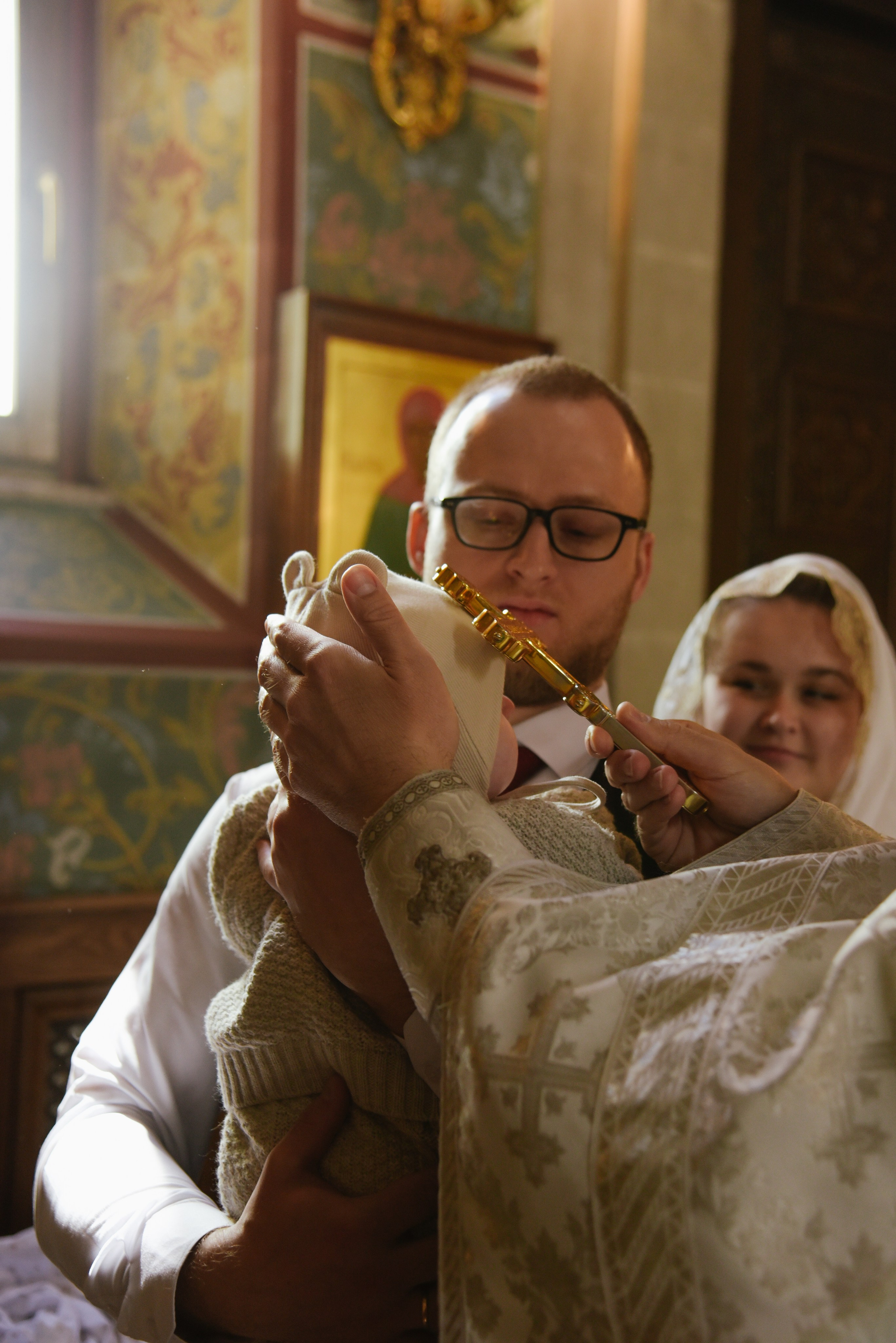 Таинство крещения Виктории. Фотограф Лола Волна, город Москва