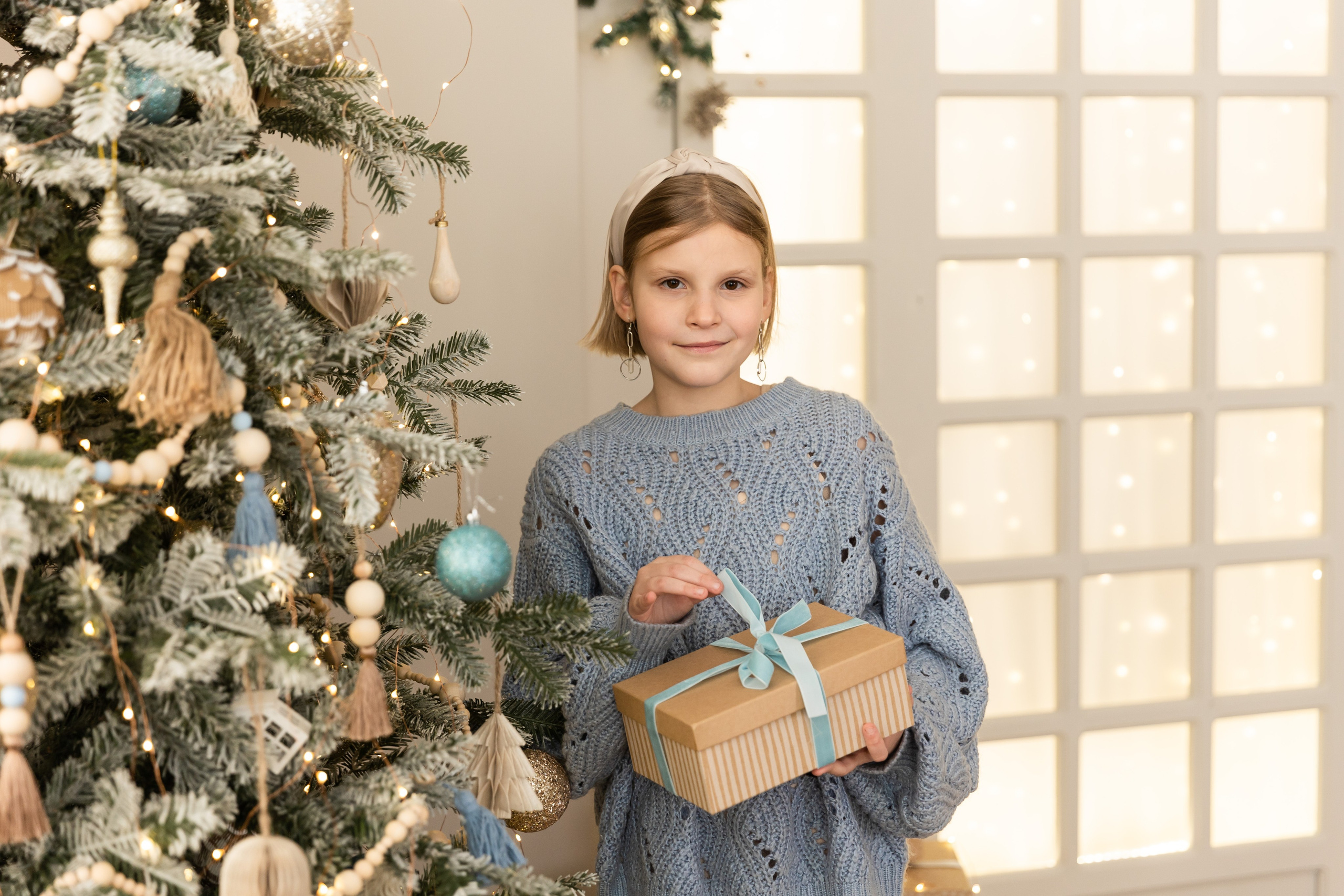 Новогодняя фотосессия в студии 4 класс. Семейный, детский, школьный фотограф в Благовещенске Яна Белоусова