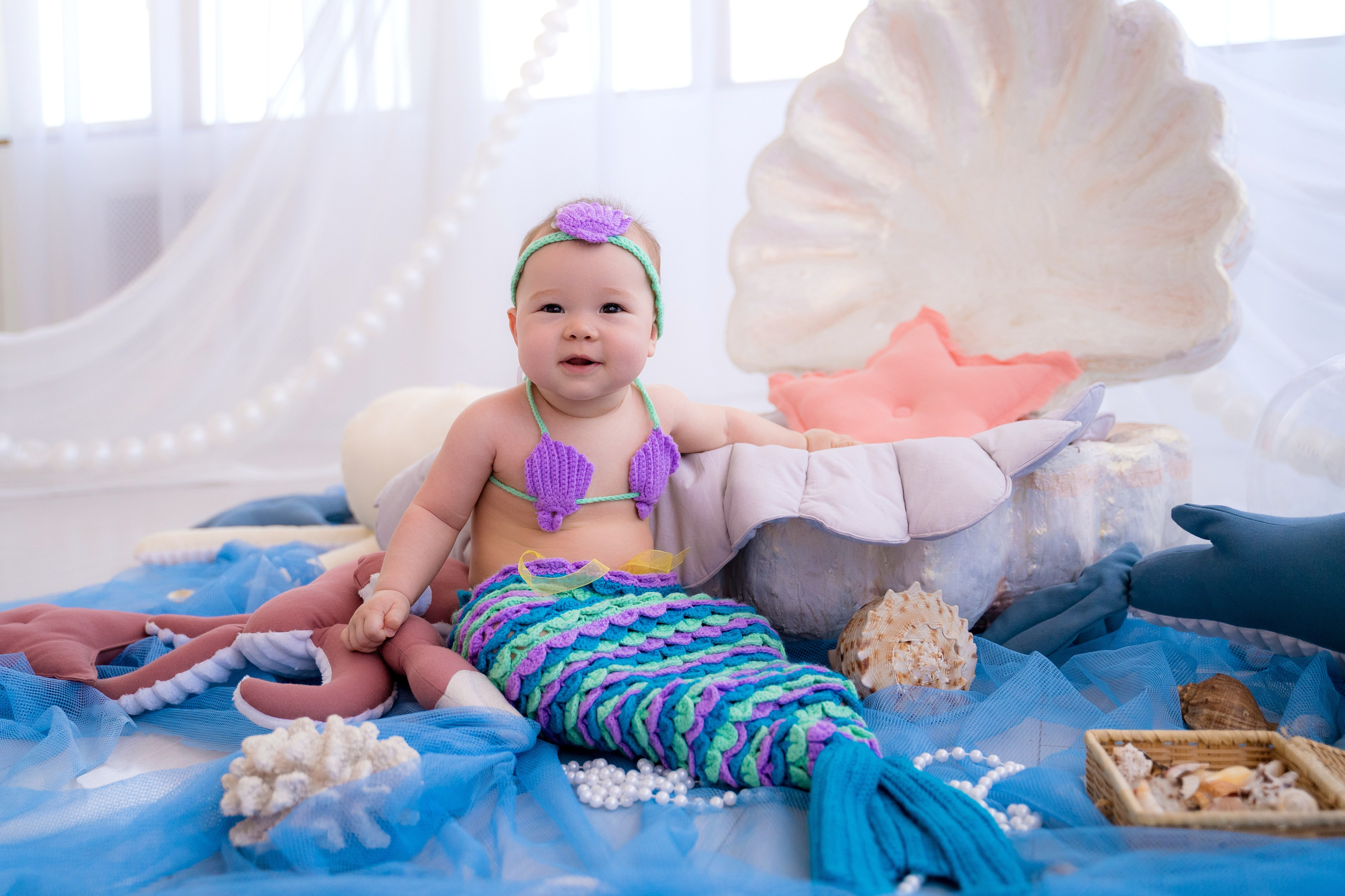 Русалочка. Фотостудия Малина в городе Улан-Удэ. Фотограф Ирина Жарникова