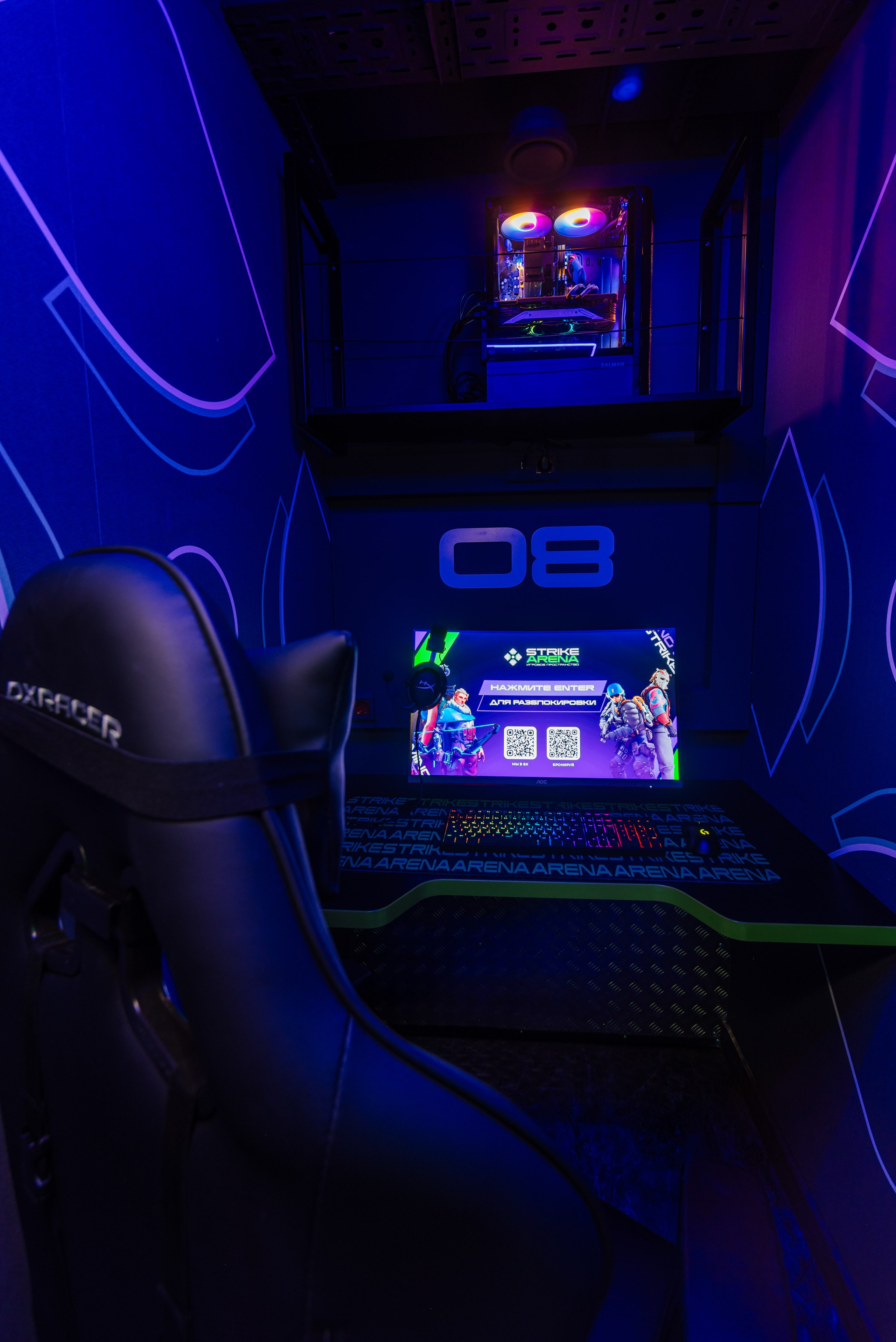 Фотосъемка для компьютерного клуба. Интерьерный и репортажный фотограф в Санкт-Петербурге