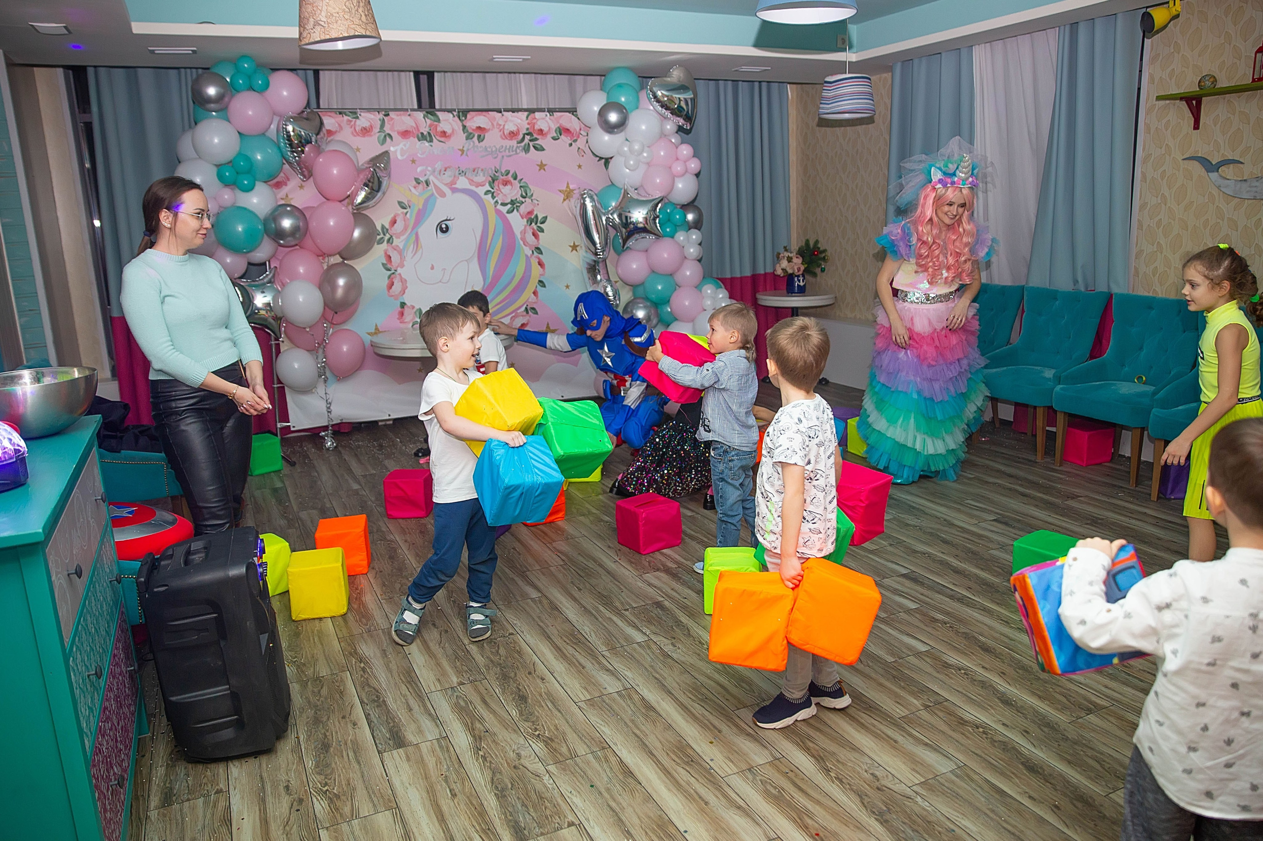 День рождения единорог. Семейный и детский фотограф в Нижнем Новгороде