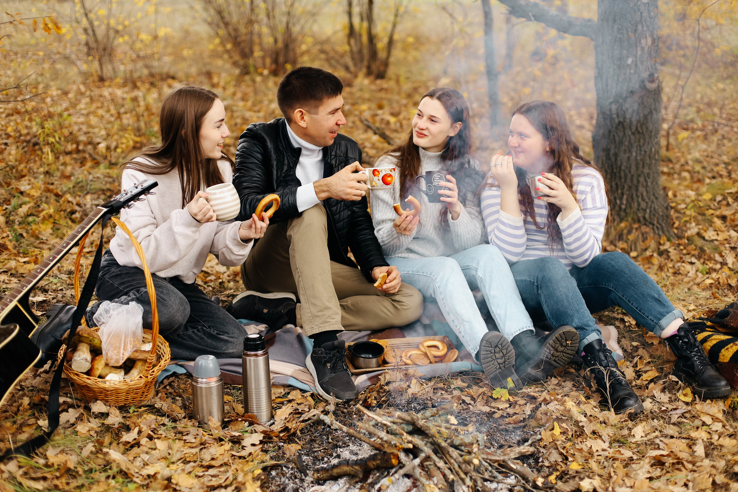 Осенняя фотосессия класса. Семейный и свадебный фотограф в Пензе Валерия Филюкова