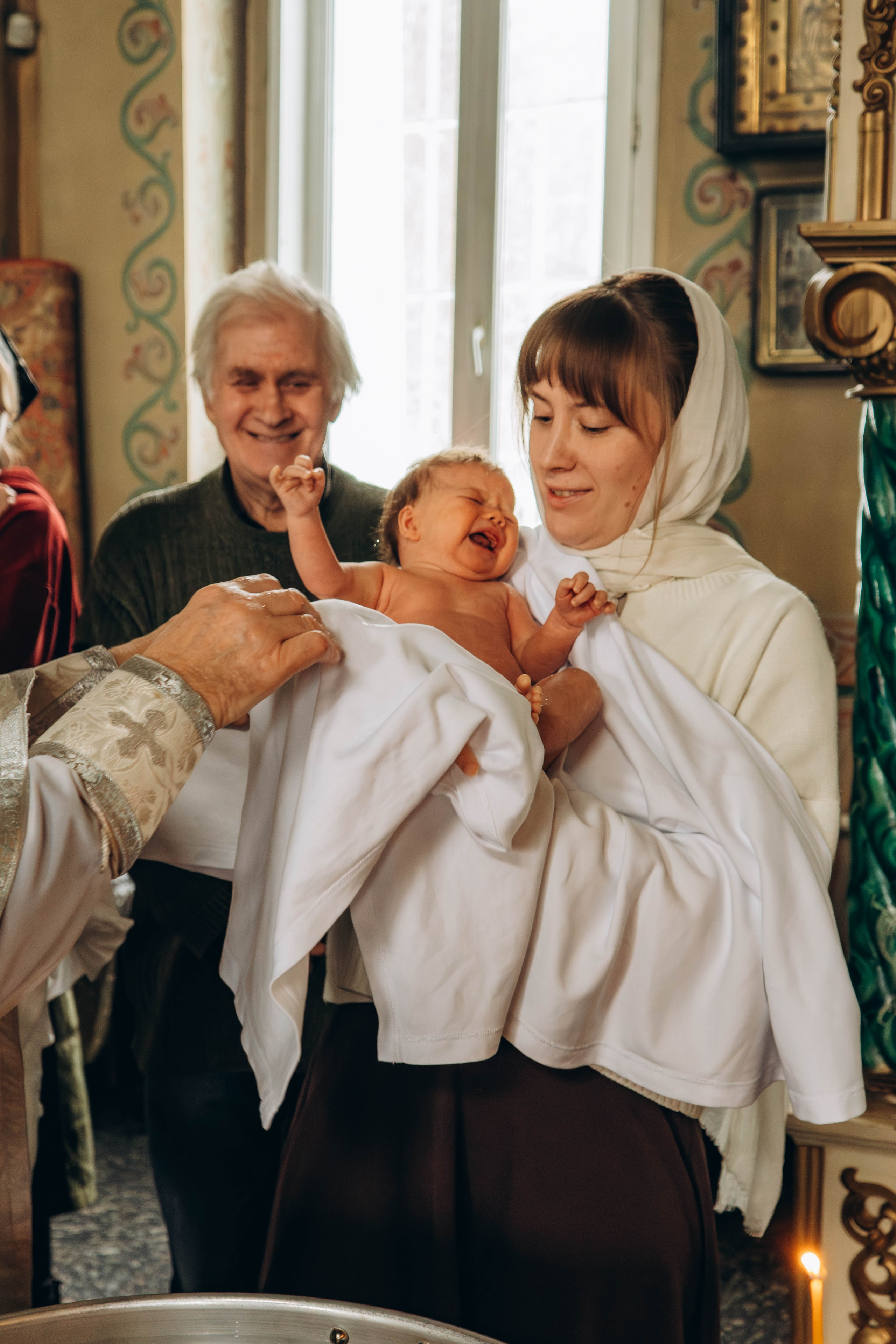 Крещение Анны. Коледино. Фотограф Москва Валерия Веденина