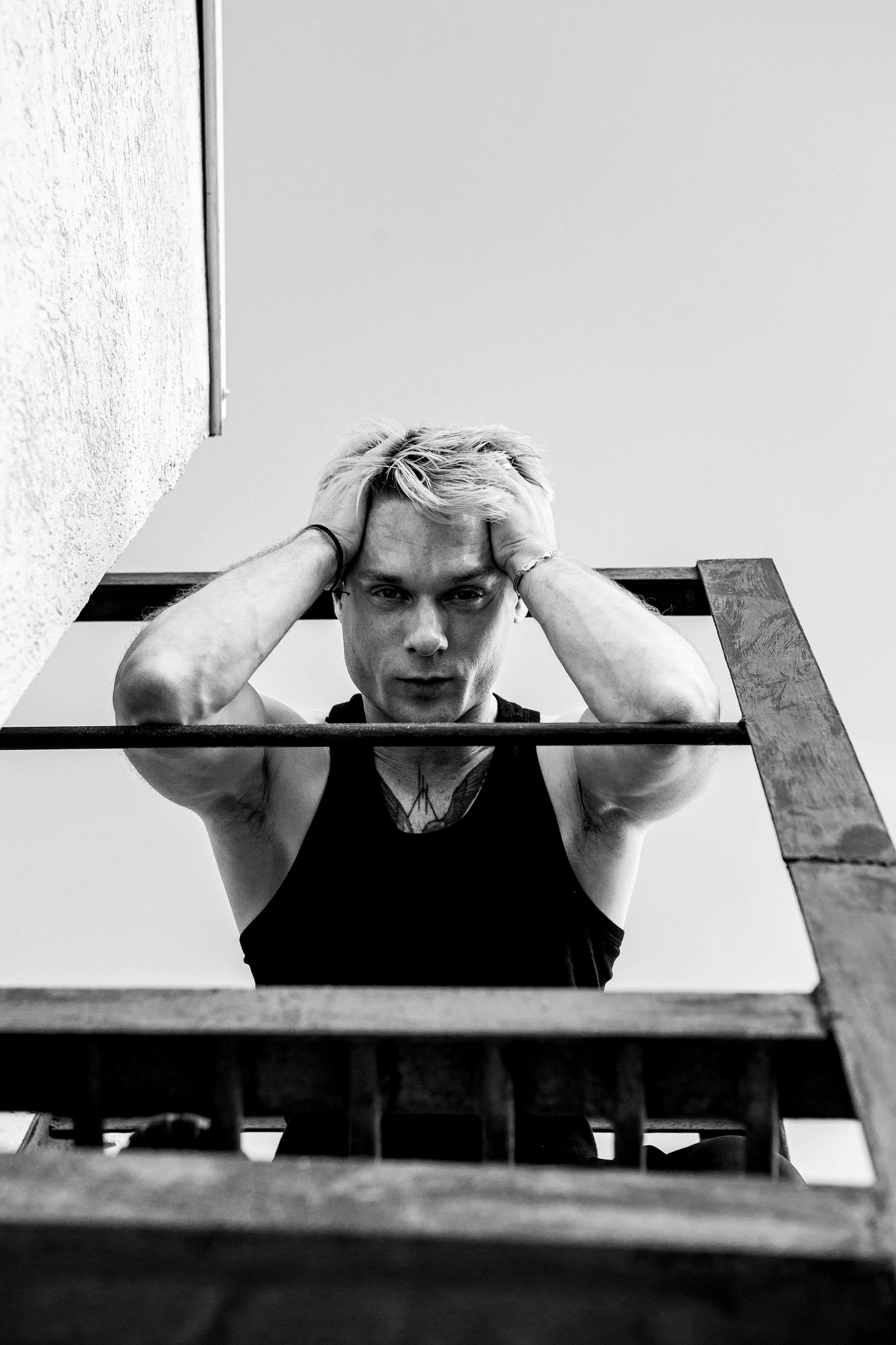 На крыше. Фотограф Екатерина Голицына