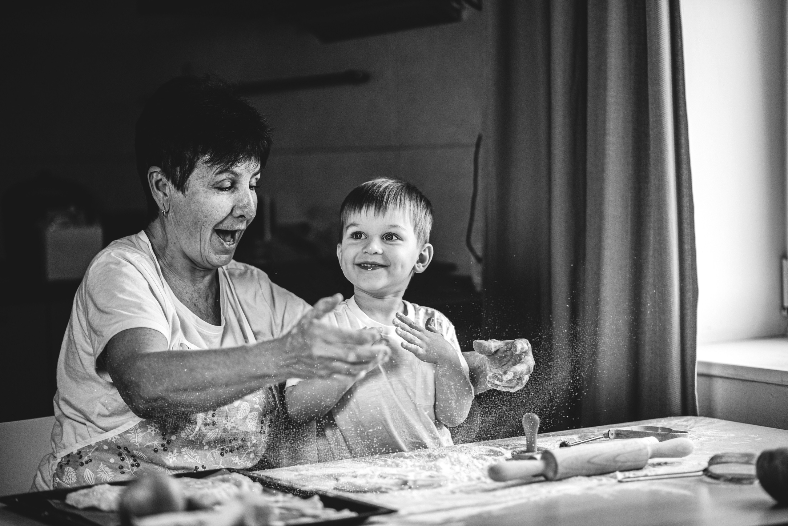 Один день Дани и бабушки Наташи. Семейный и детский фотограф в Санкт-Петербурге Светлана Юрьева