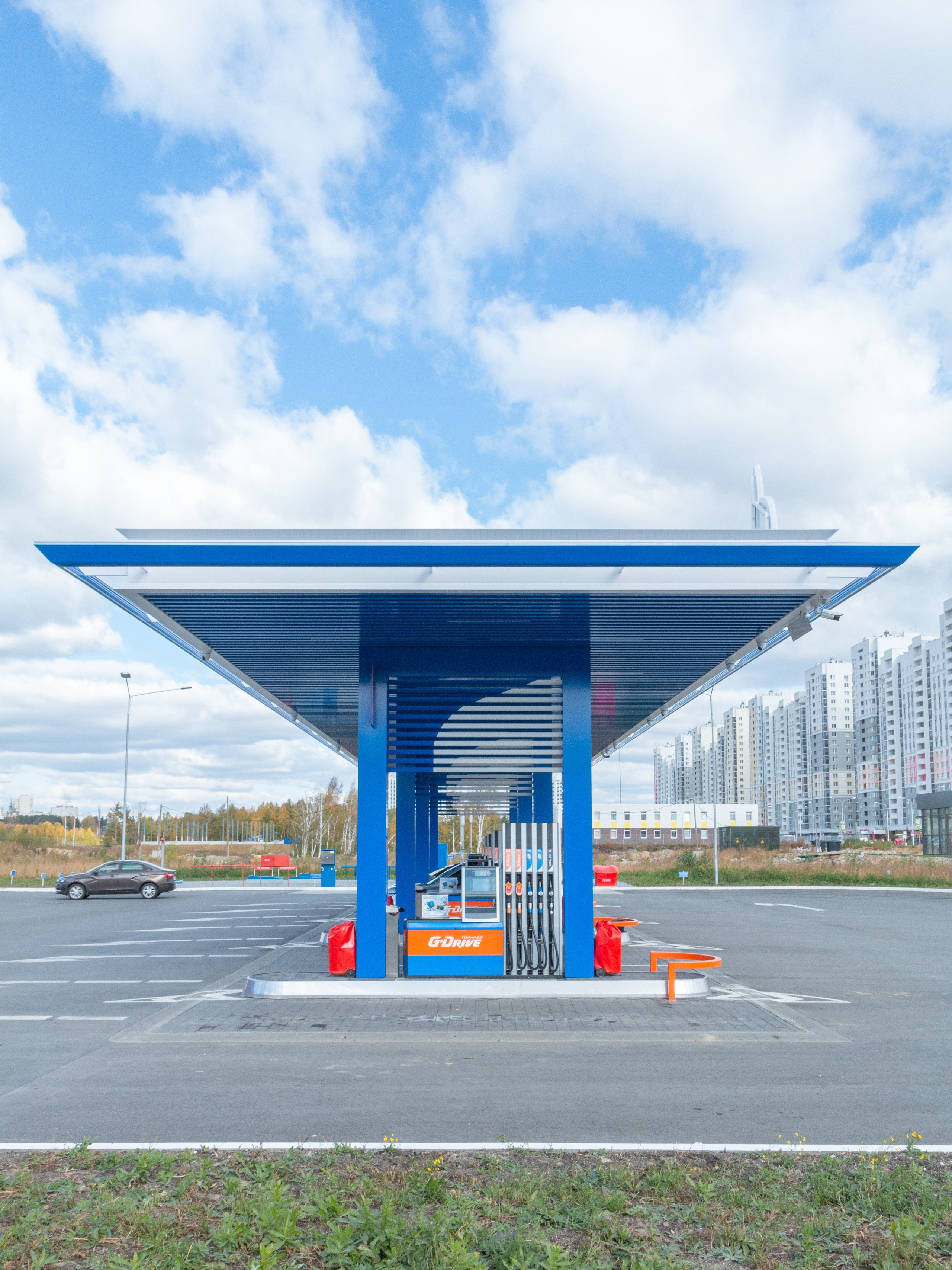 Газпром. Открытие заправки. Предметный и репортажный фотограф Алексей Кротов