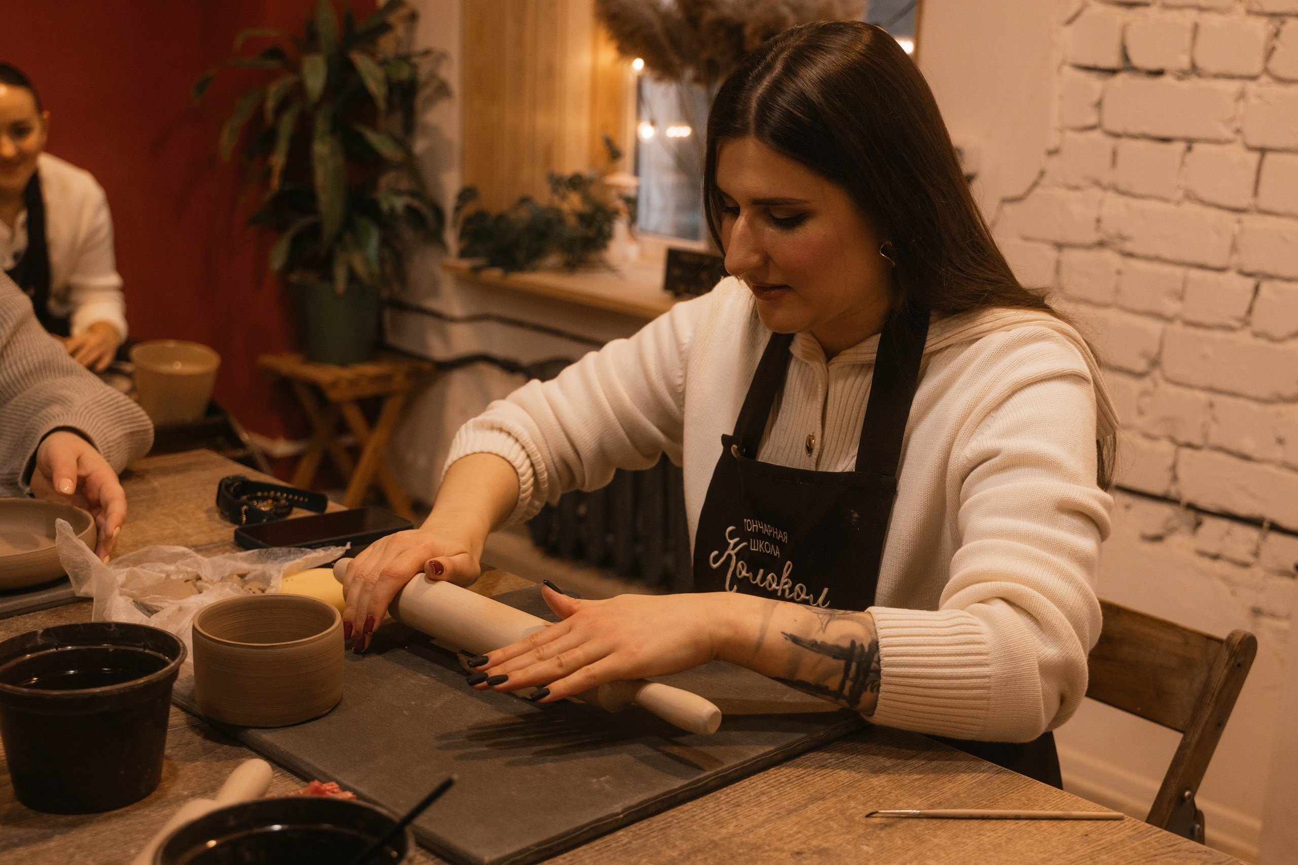 День рождения в гончарной мастерской. Свадебный, семейный фотограф в Рязани Лена Брант