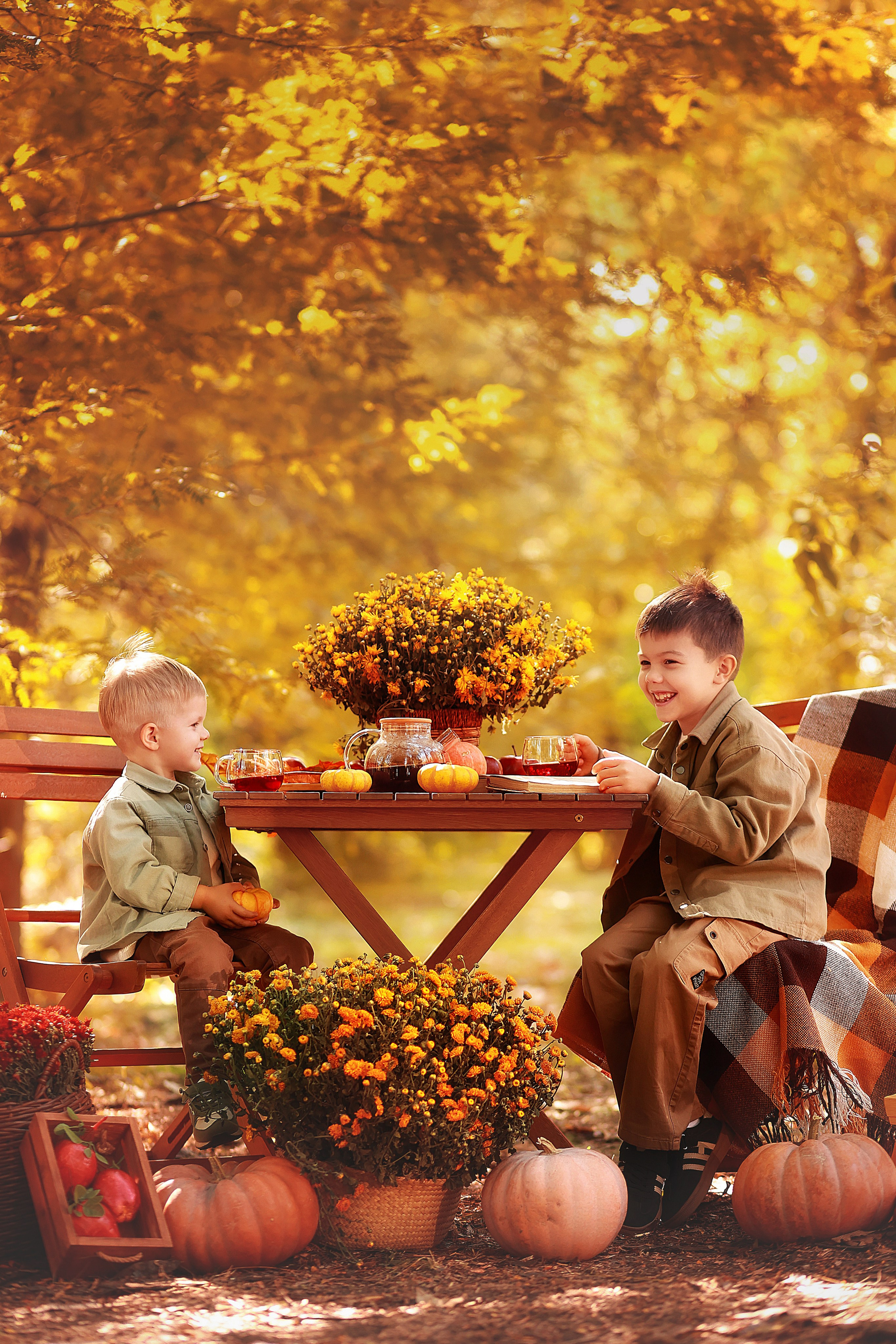 Пикник в парке. Детский семейный фотограф Краснодар
