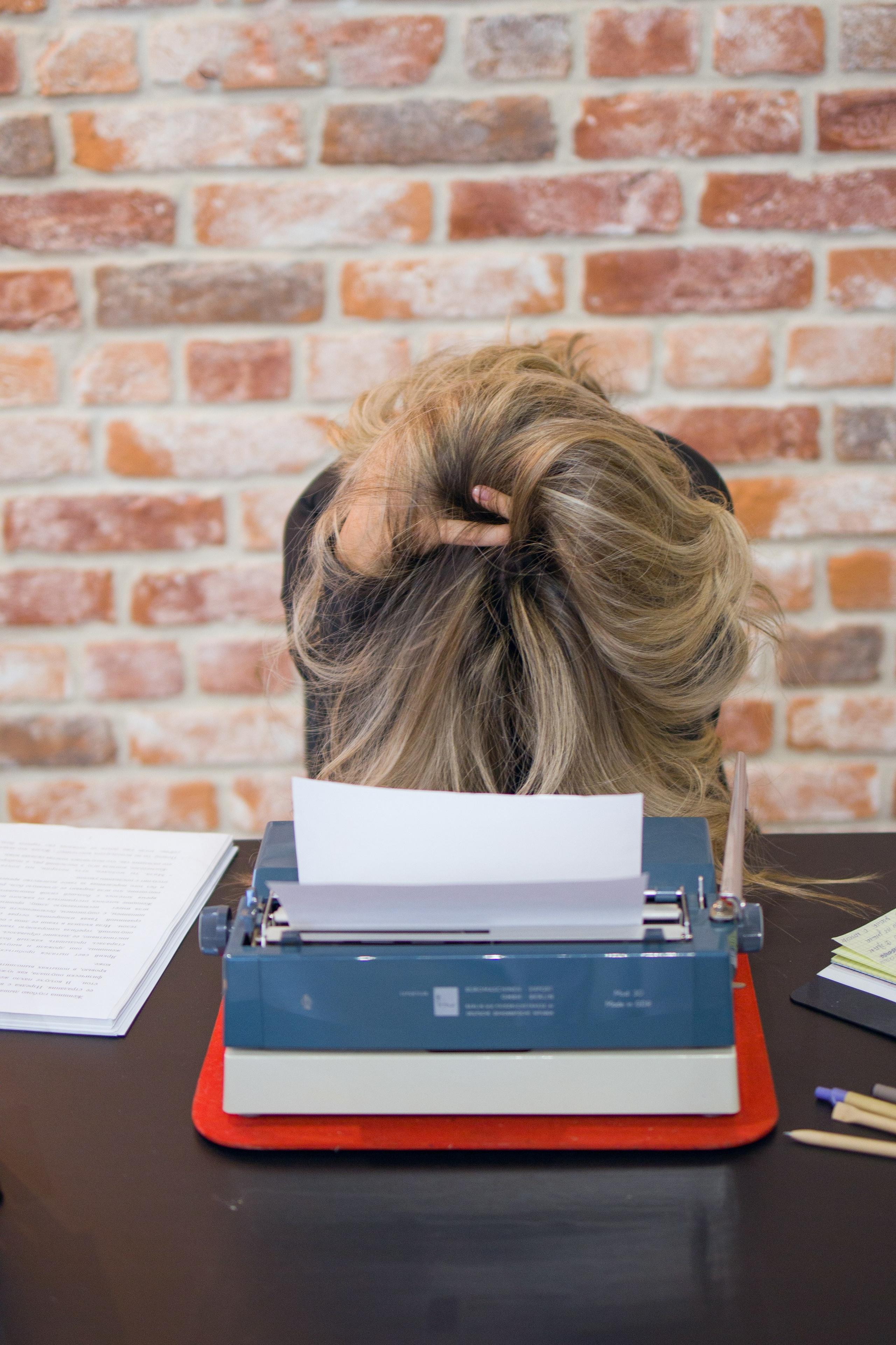 Писательница Эрика. Художественная фотография