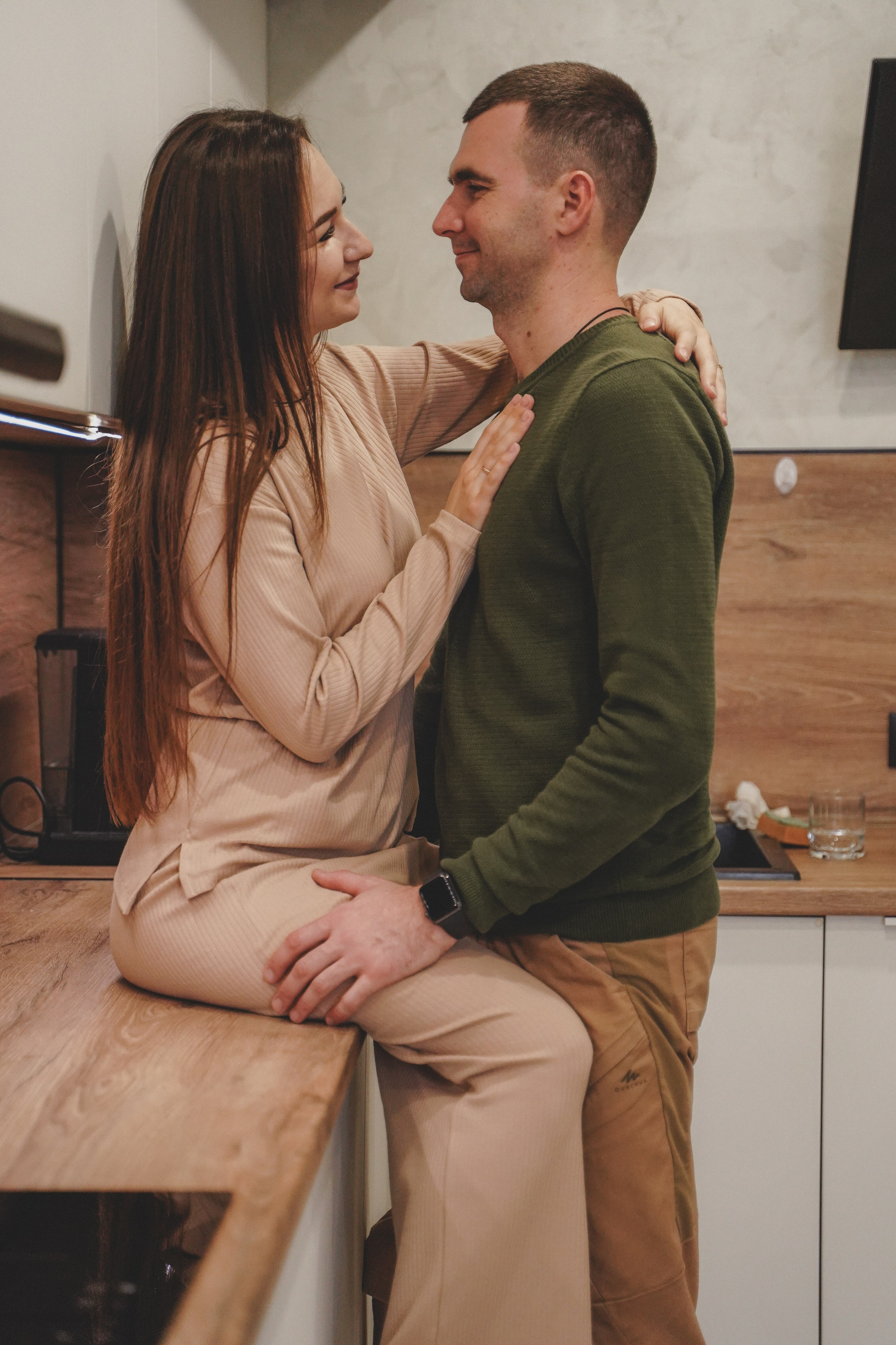 Домашняя фотосессия с младенцем. Семейный и женский фотограф в Краснодаре Анастасия Приймак