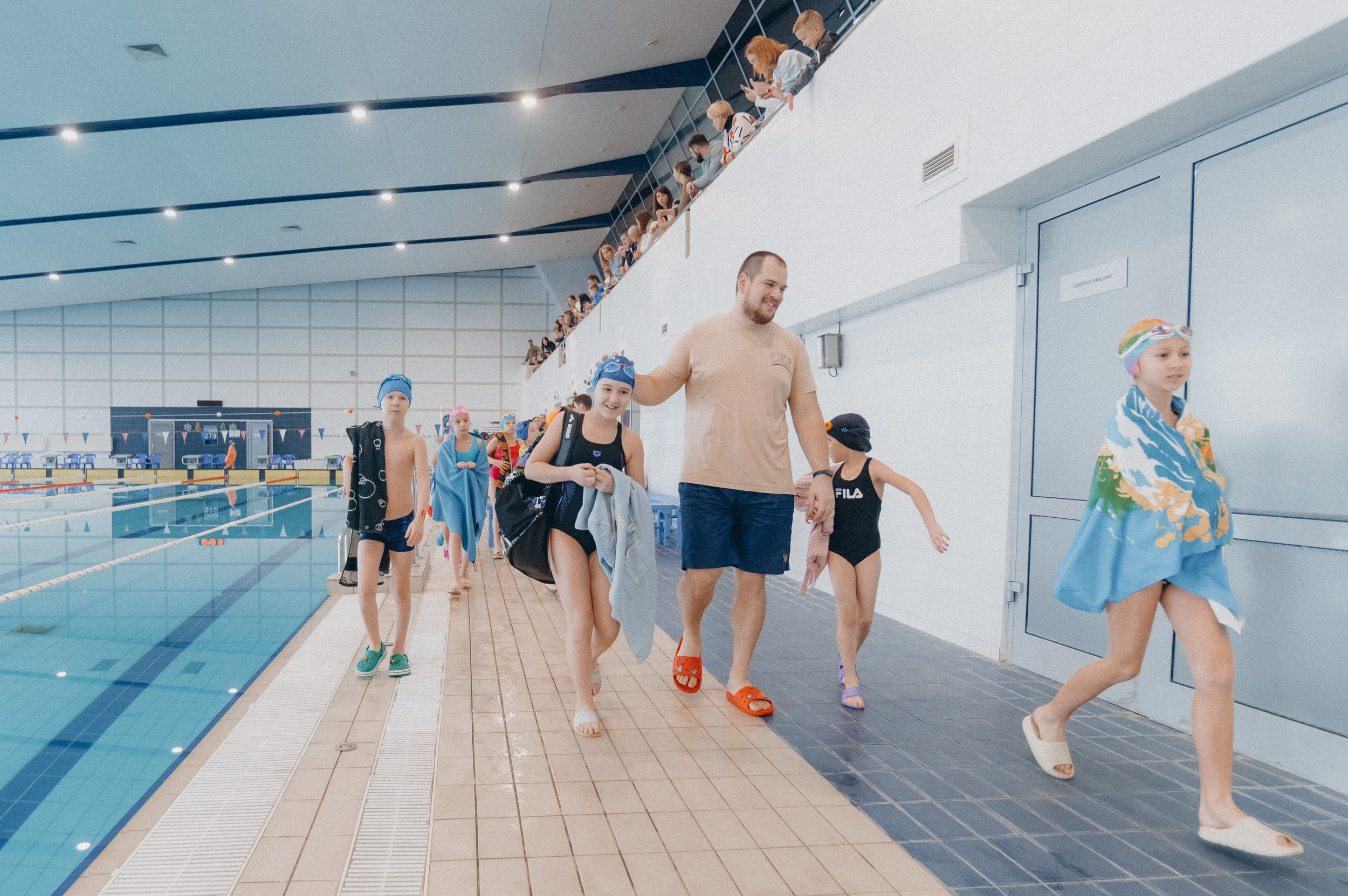 «Новогодние заплывы» в СОЦ «Зодчий». Фотограф Дмитрий Пименов