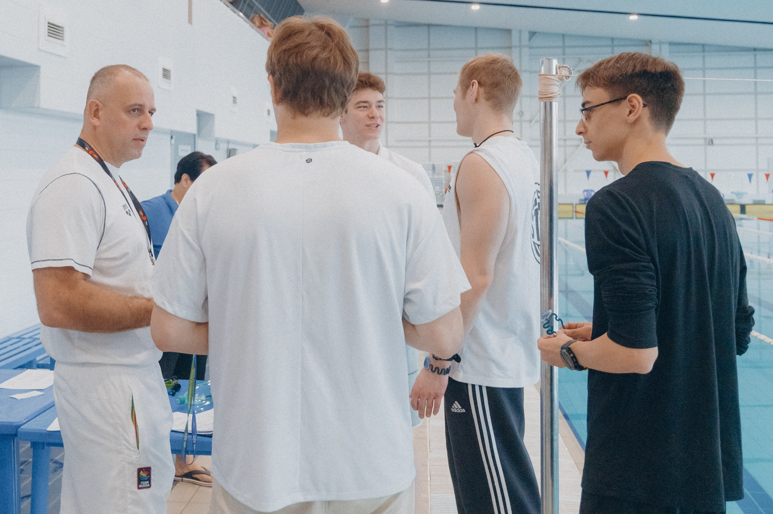 «Новогодние заплывы» в СОЦ «Зодчий». Фотограф Дмитрий Пименов
