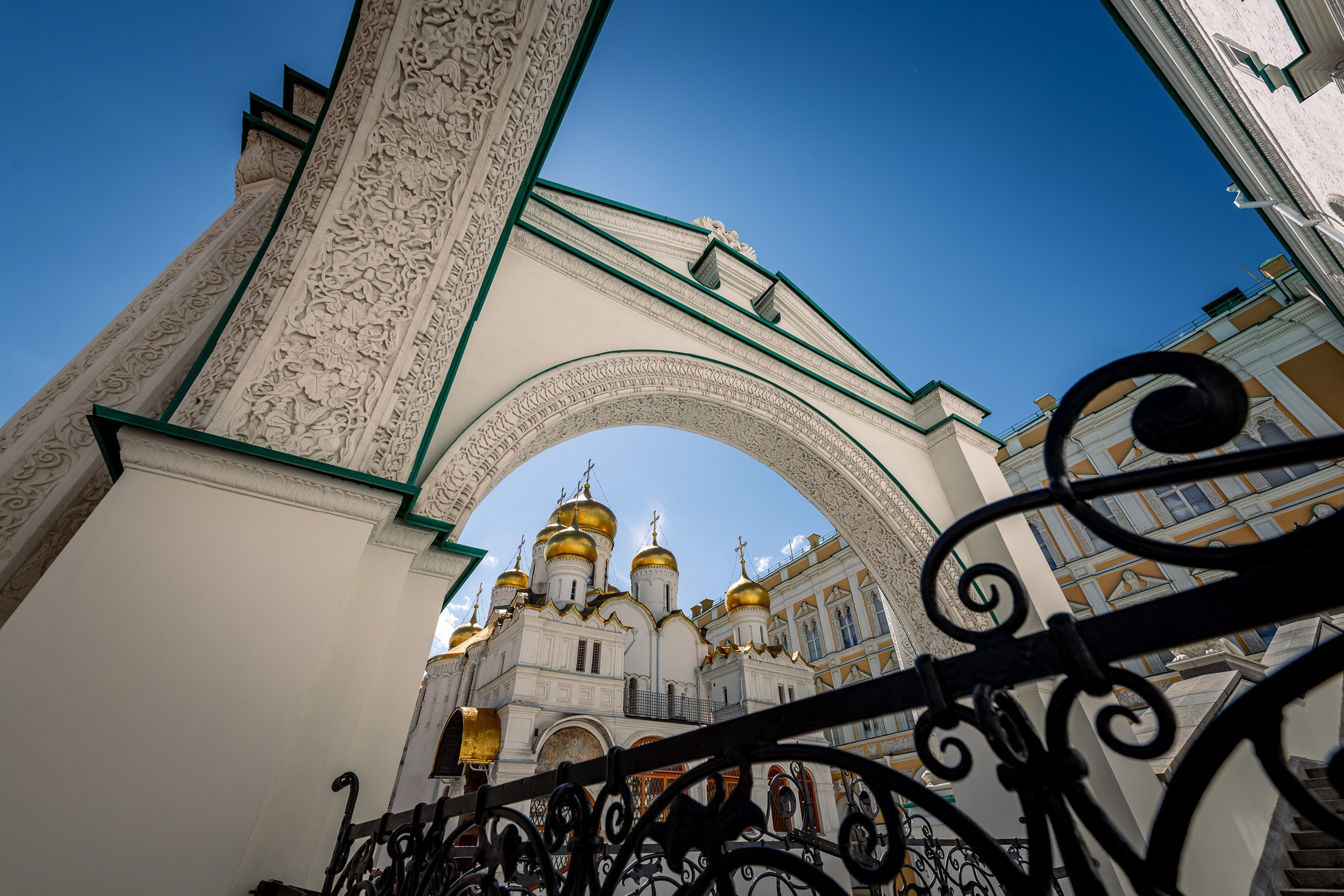 Соборная площадь Московского Кремля. Бизнес фотограф в Москве Алексей Кознев