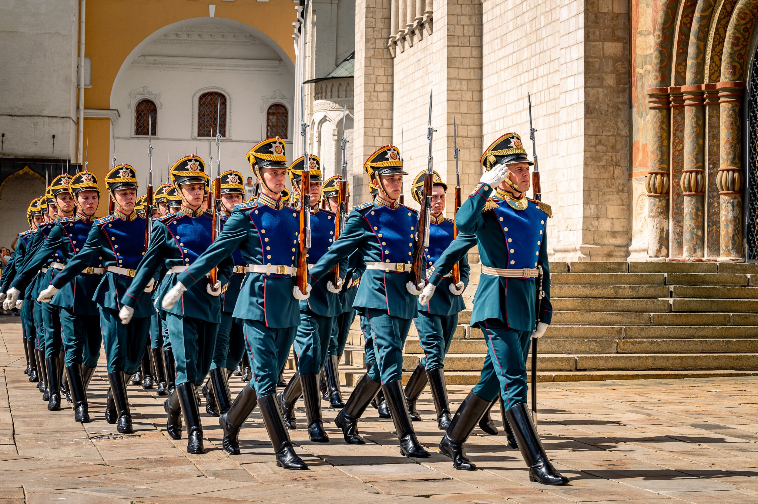 Соборная площадь Московского Кремля. Бизнес фотограф в Москве Алексей Кознев