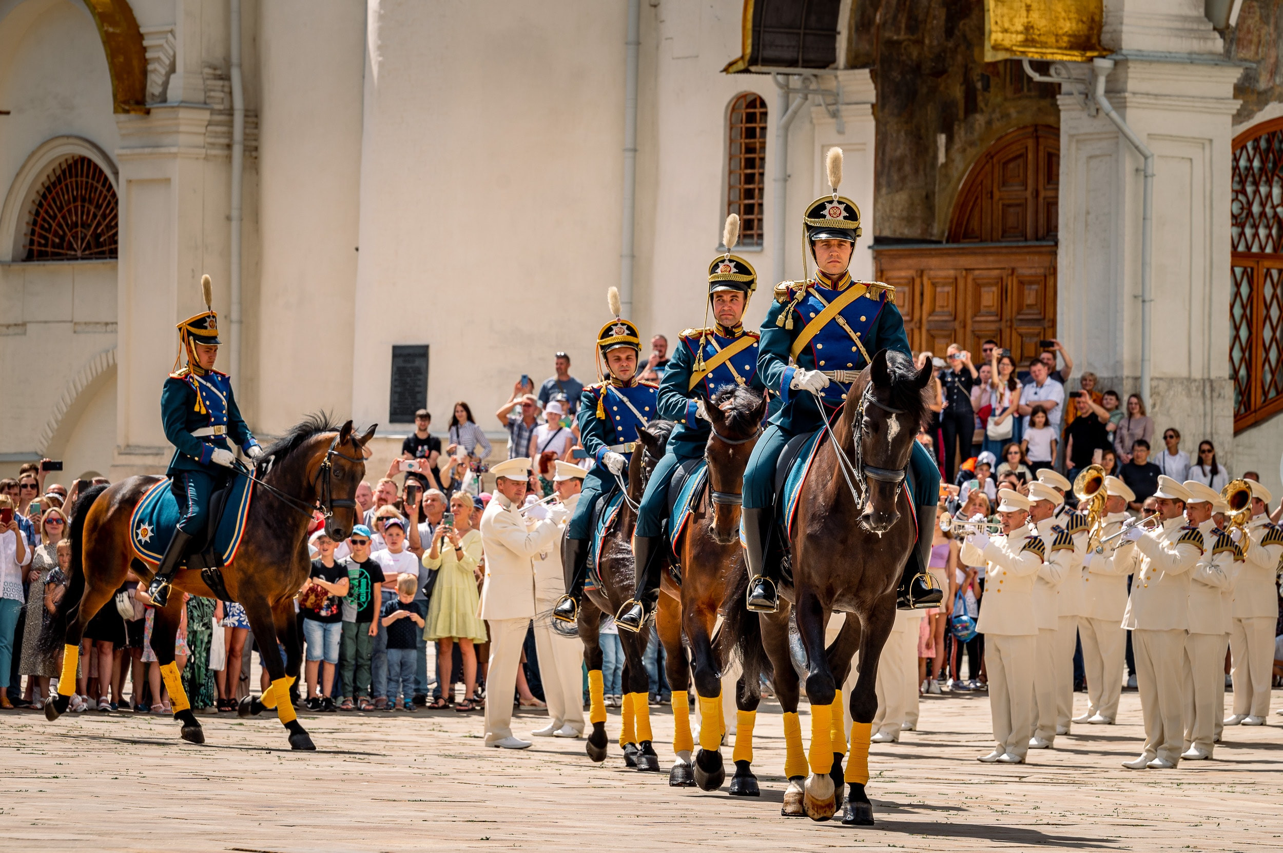 Соборная площадь Московского Кремля. Бизнес фотограф в Москве Алексей Кознев