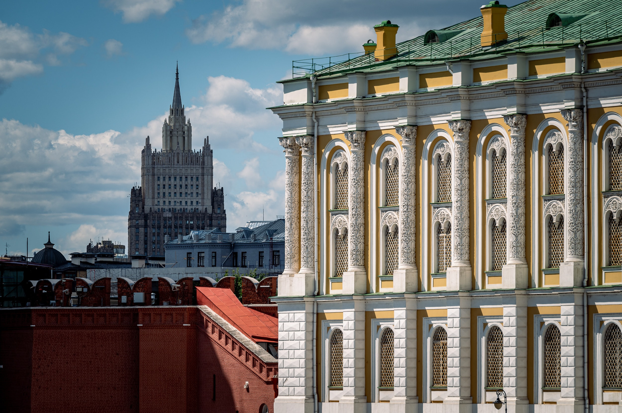 Соборная площадь Московского Кремля. Бизнес фотограф в Москве Алексей Кознев