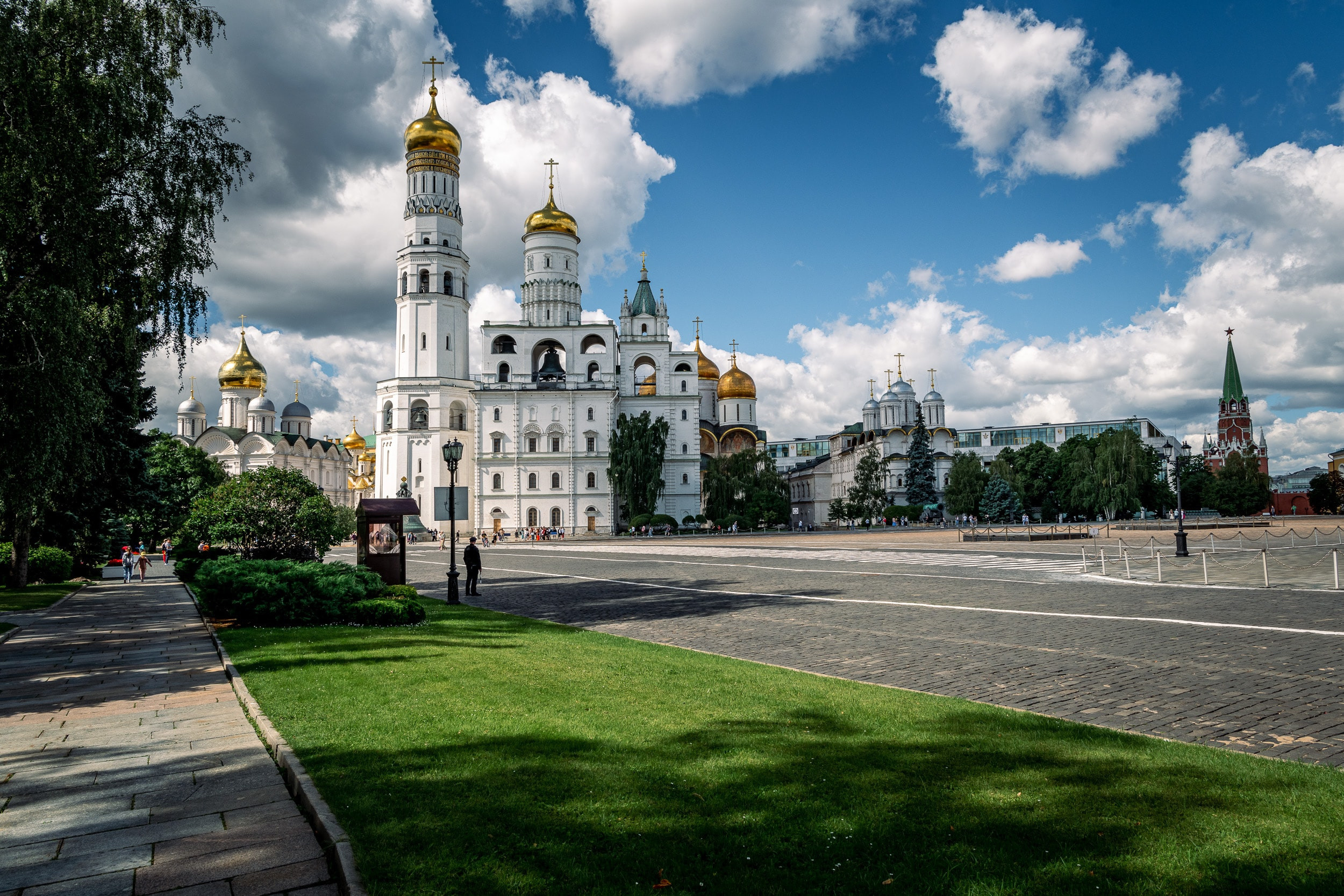 Соборная площадь Московского Кремля. Бизнес фотограф в Москве Алексей Кознев
