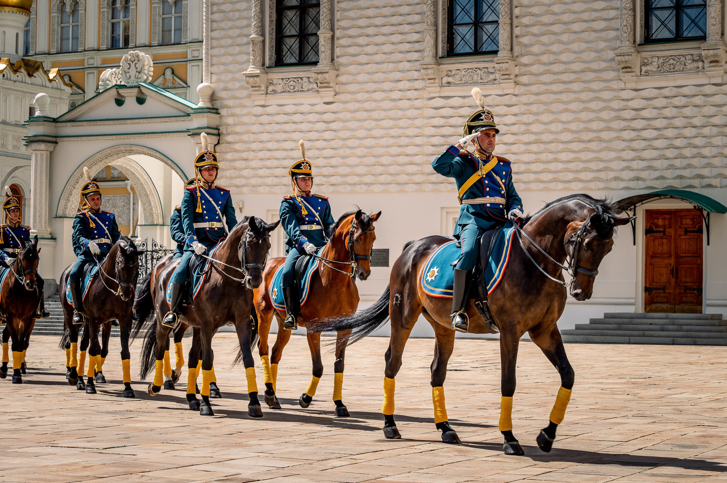 Соборная площадь Московского Кремля. Бизнес фотограф в Москве Алексей Кознев