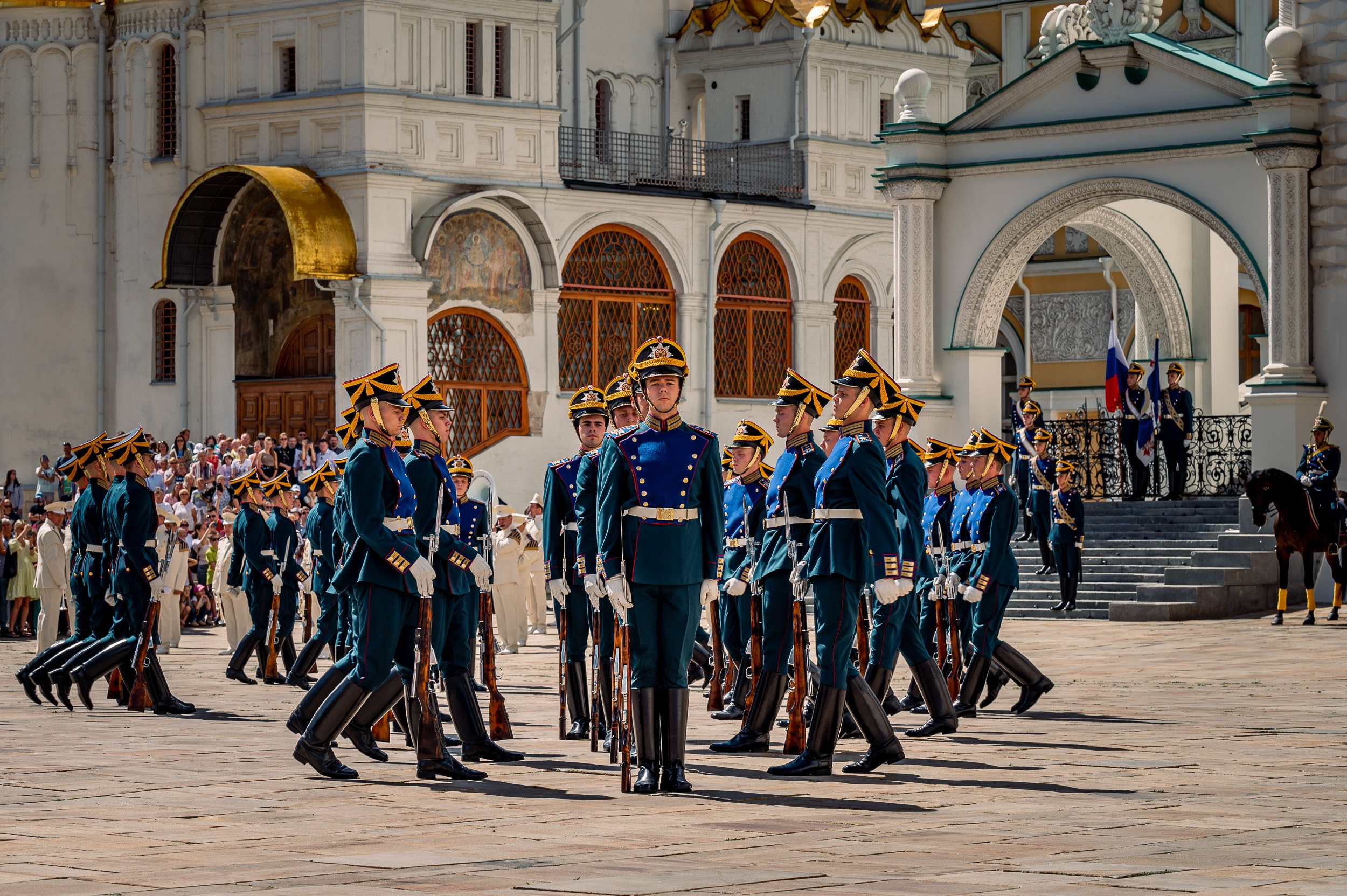 Соборная площадь Московского Кремля. Бизнес фотограф в Москве Алексей Кознев