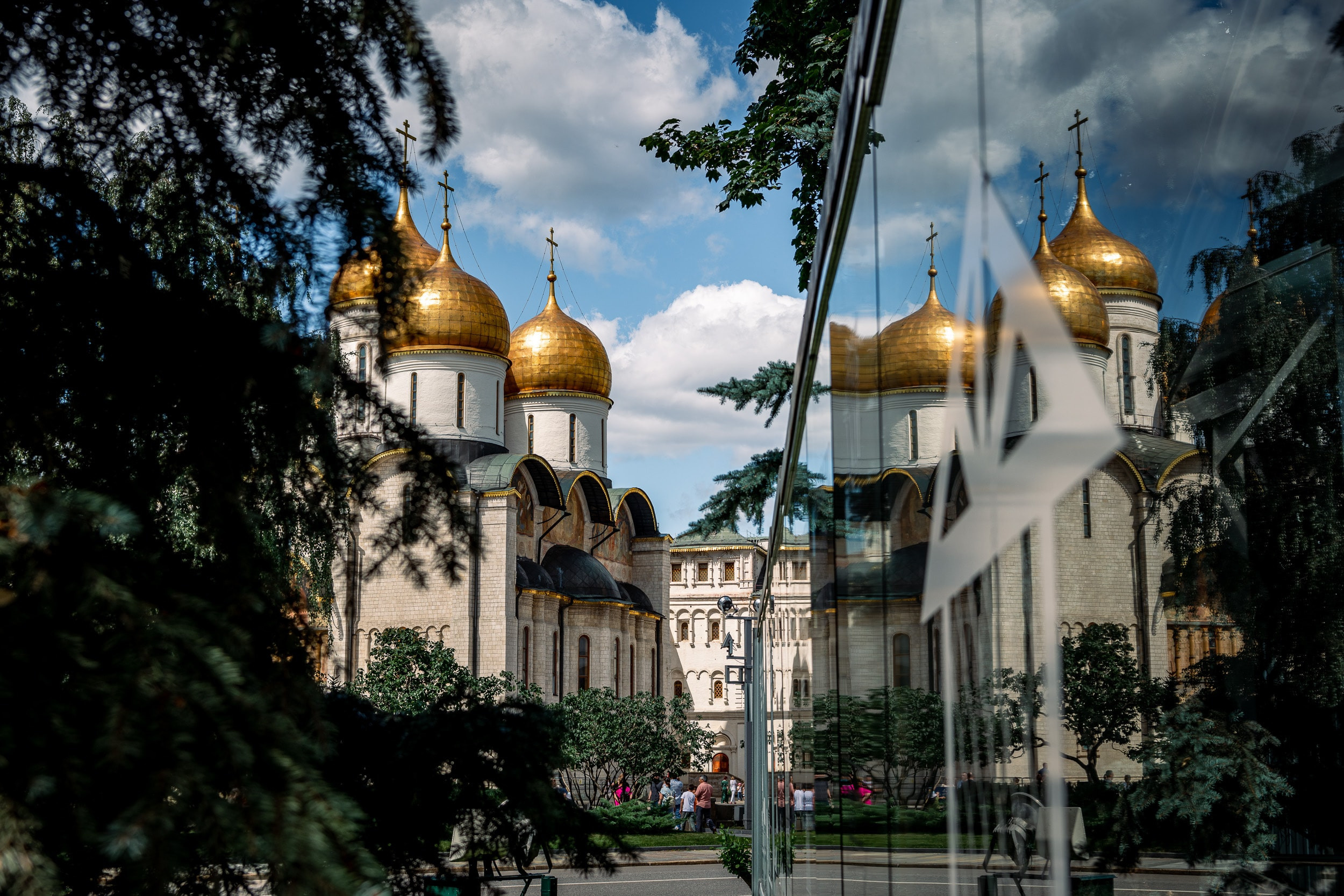 Соборная площадь Московского Кремля. Бизнес фотограф в Москве Алексей Кознев
