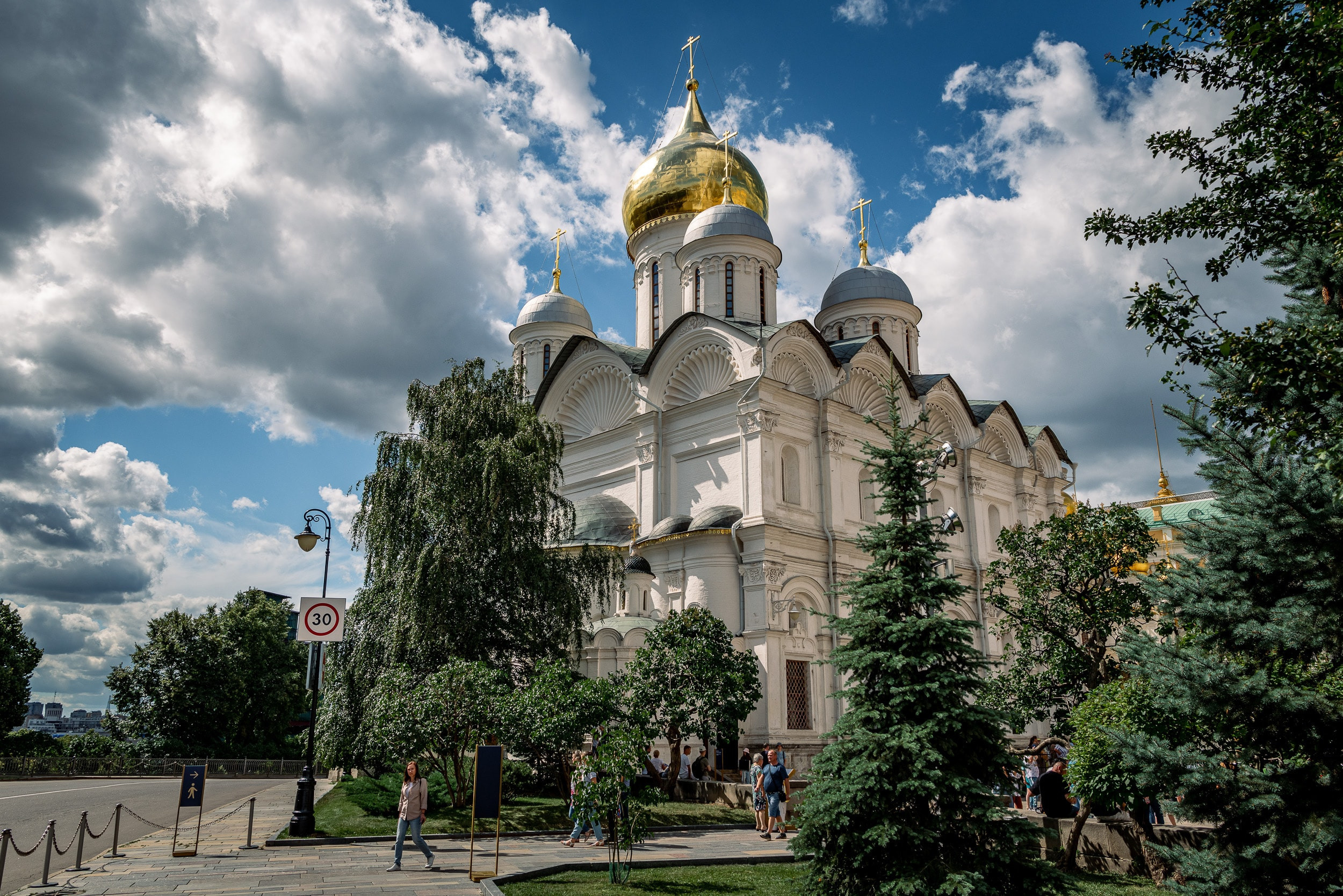 Соборная площадь Московского Кремля. Бизнес фотограф в Москве Алексей Кознев