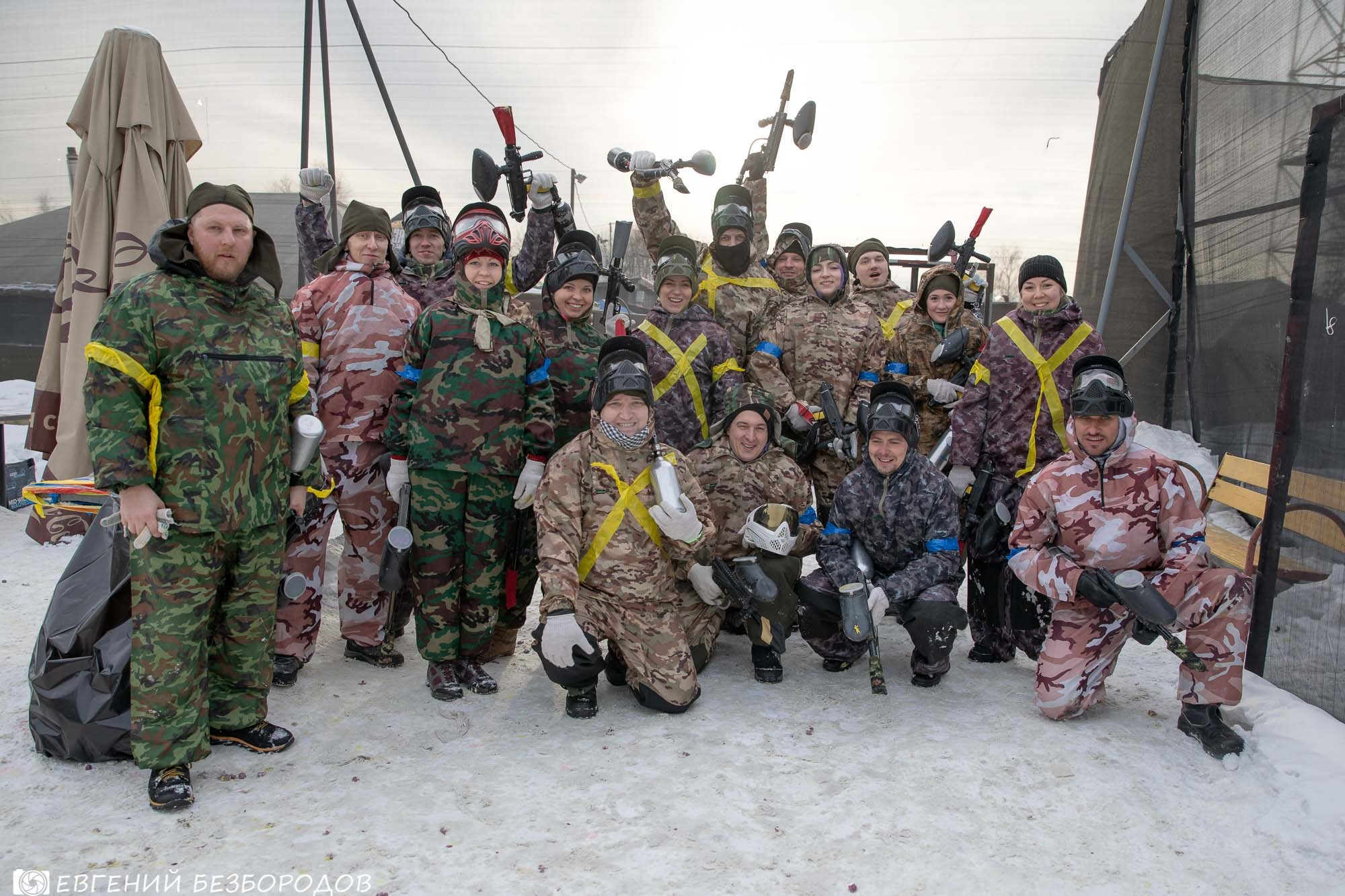Пейнтбол + шашлыки | 23.02.2019. Галерея Фантим
