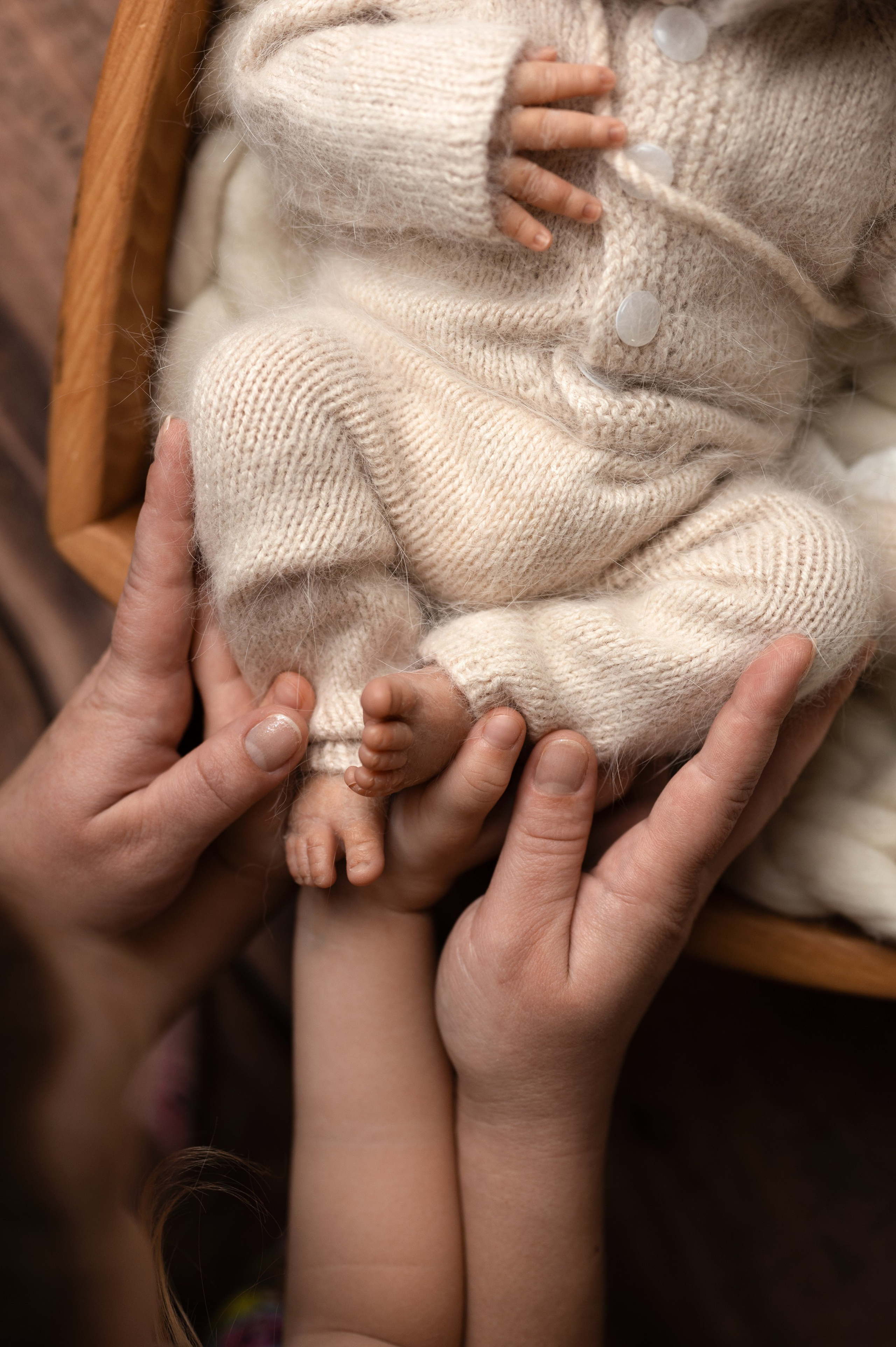 Максим 9 дней. Фотограф новорождённых Ольга Ушакова Москва