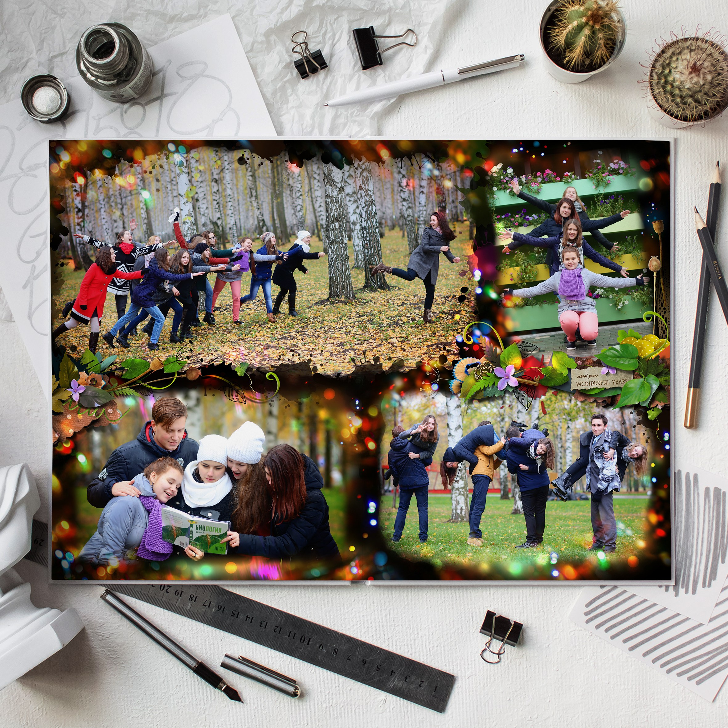 Ночной город. Современные выпускные альбомы. Мы делаем не просто альбомы, а стильные фотокниги