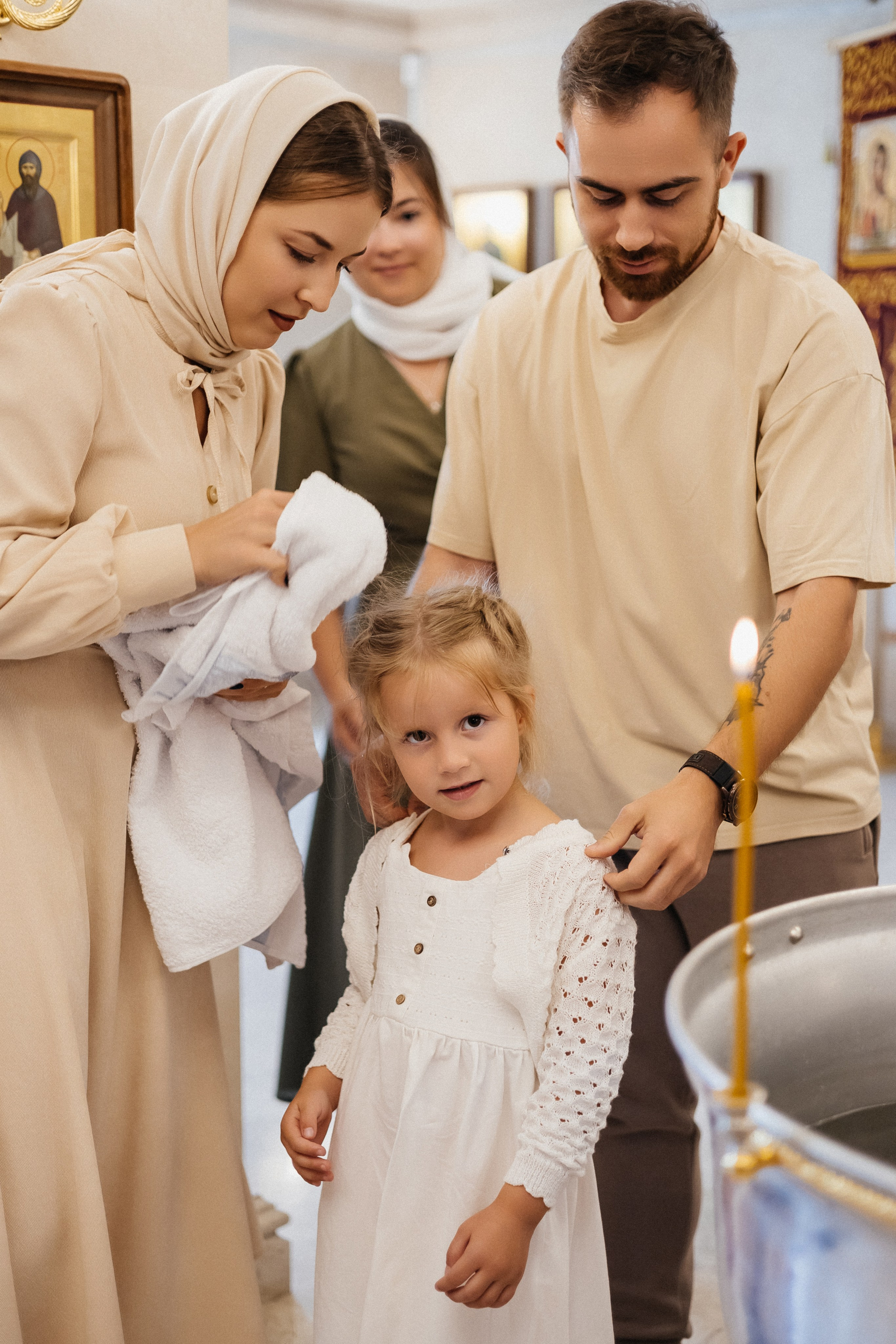 Крещение Алисы. Фотограф Кемерово | Сергей