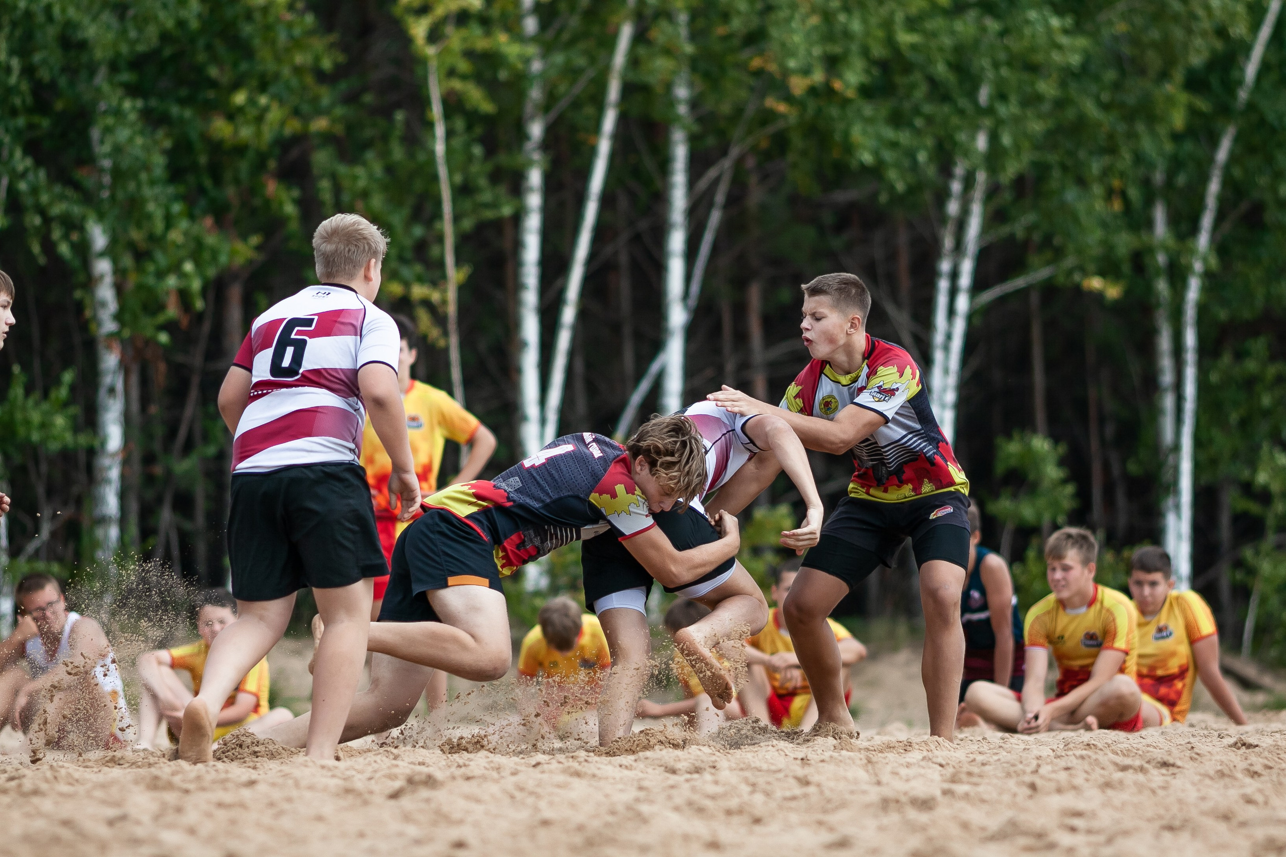 «Кубок «Молота» по пляжному Регби. Фотография