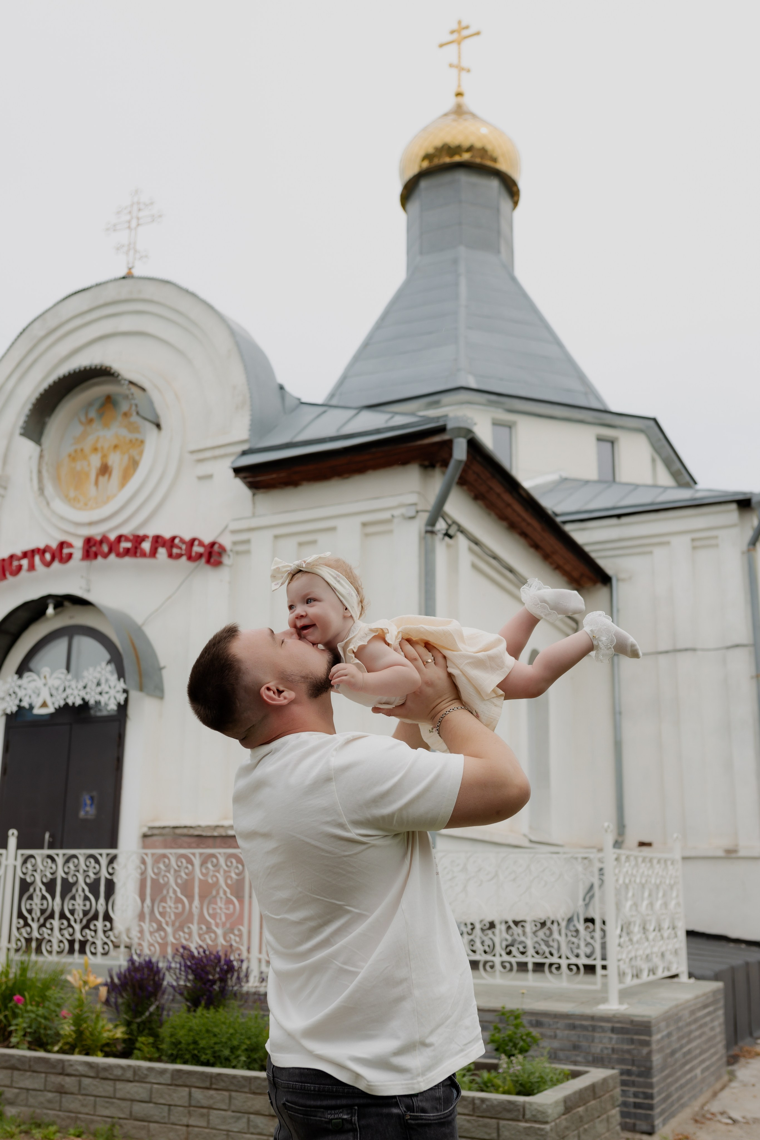 Крещение. Фотограф новорожденных в Барнауле Русакова Анастасия
