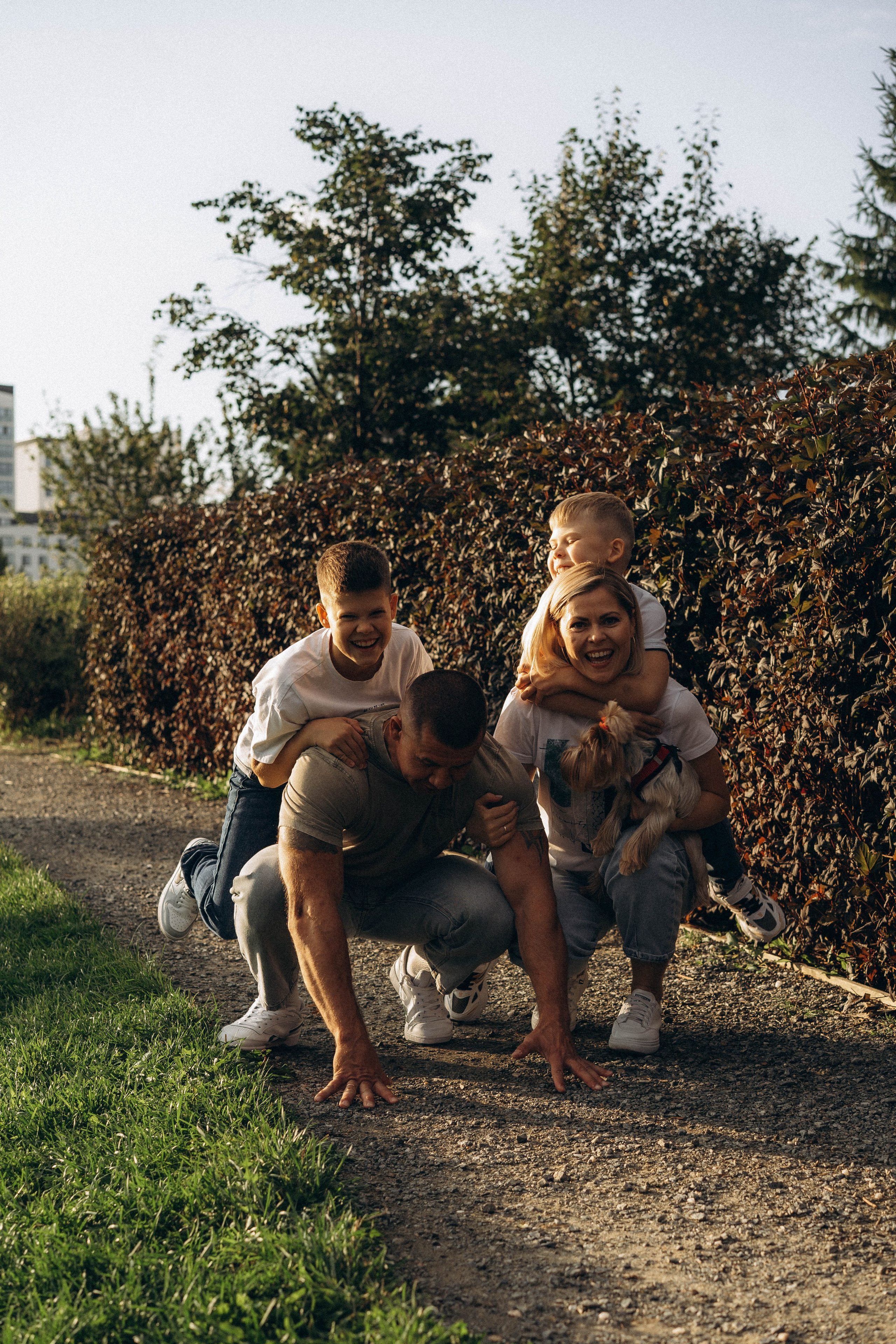 Семейная сьемка в парке. Фотограф Екатеринбург Кокшарова Александра
