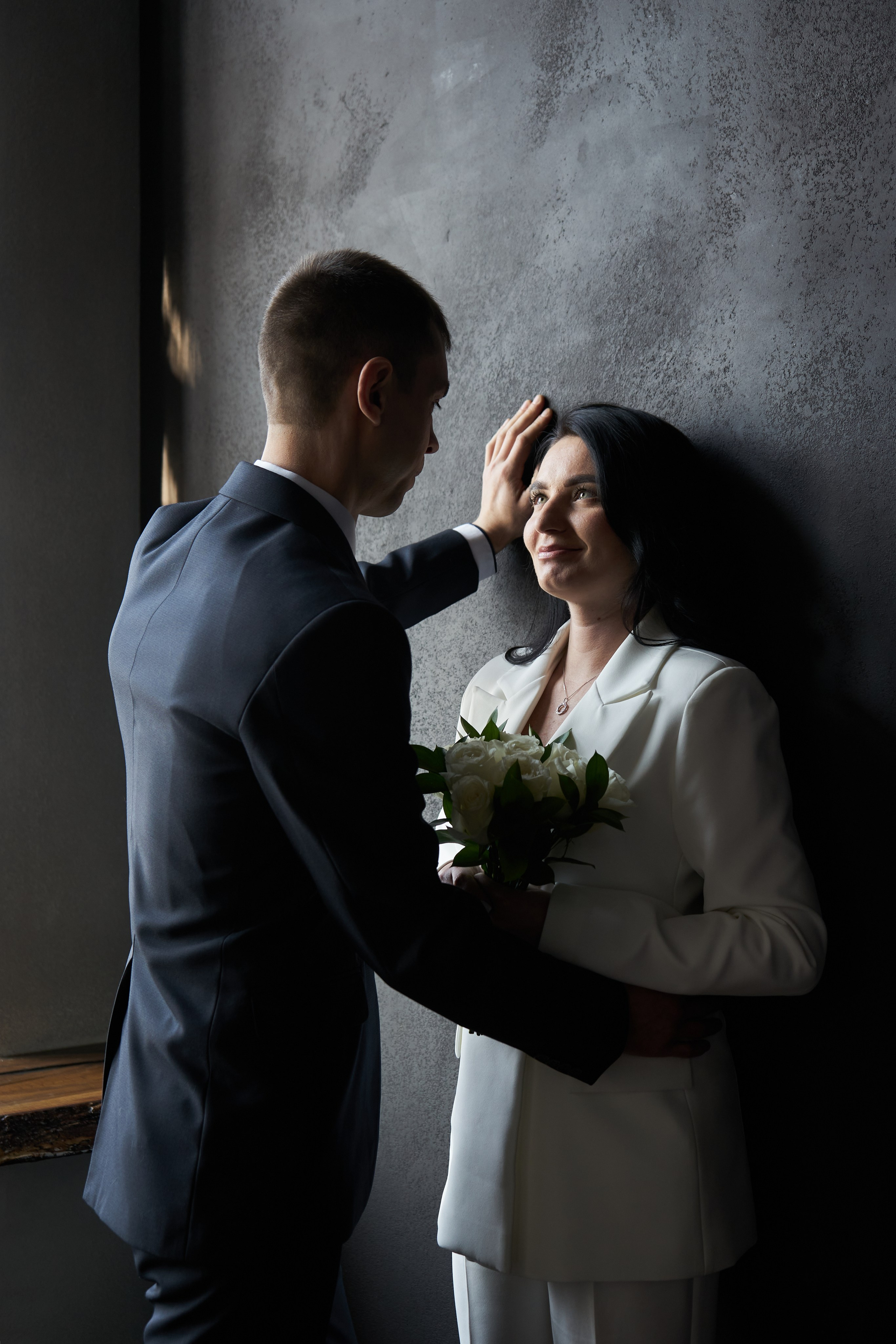 Свадебная фотосессия в студии. Фотограф Екатеринбург Кокшарова Александра