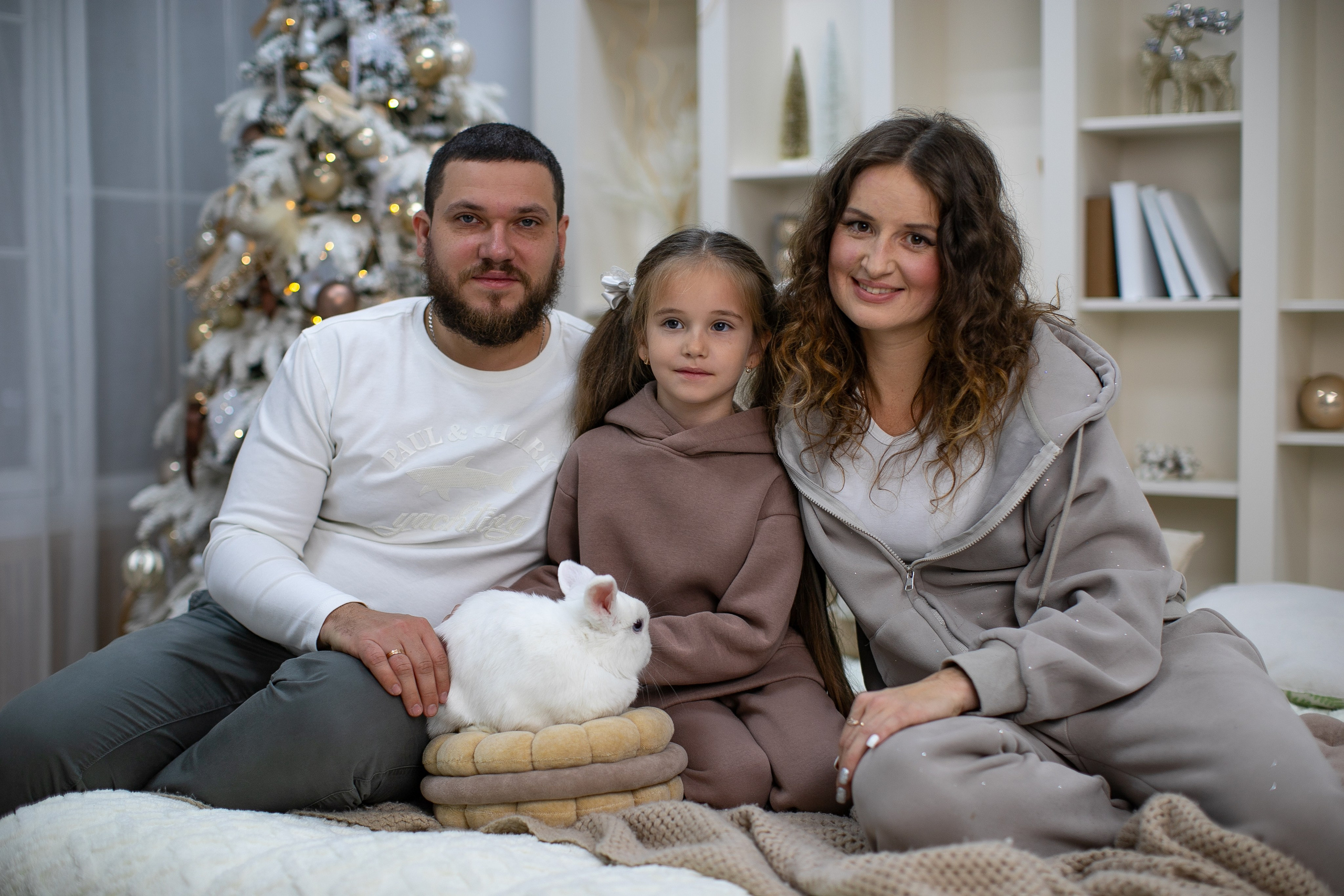 Александр, Маргарита и Ева. Семейный и детский newborn фотограф в Ростове-на-Дону Наталья Лебедева