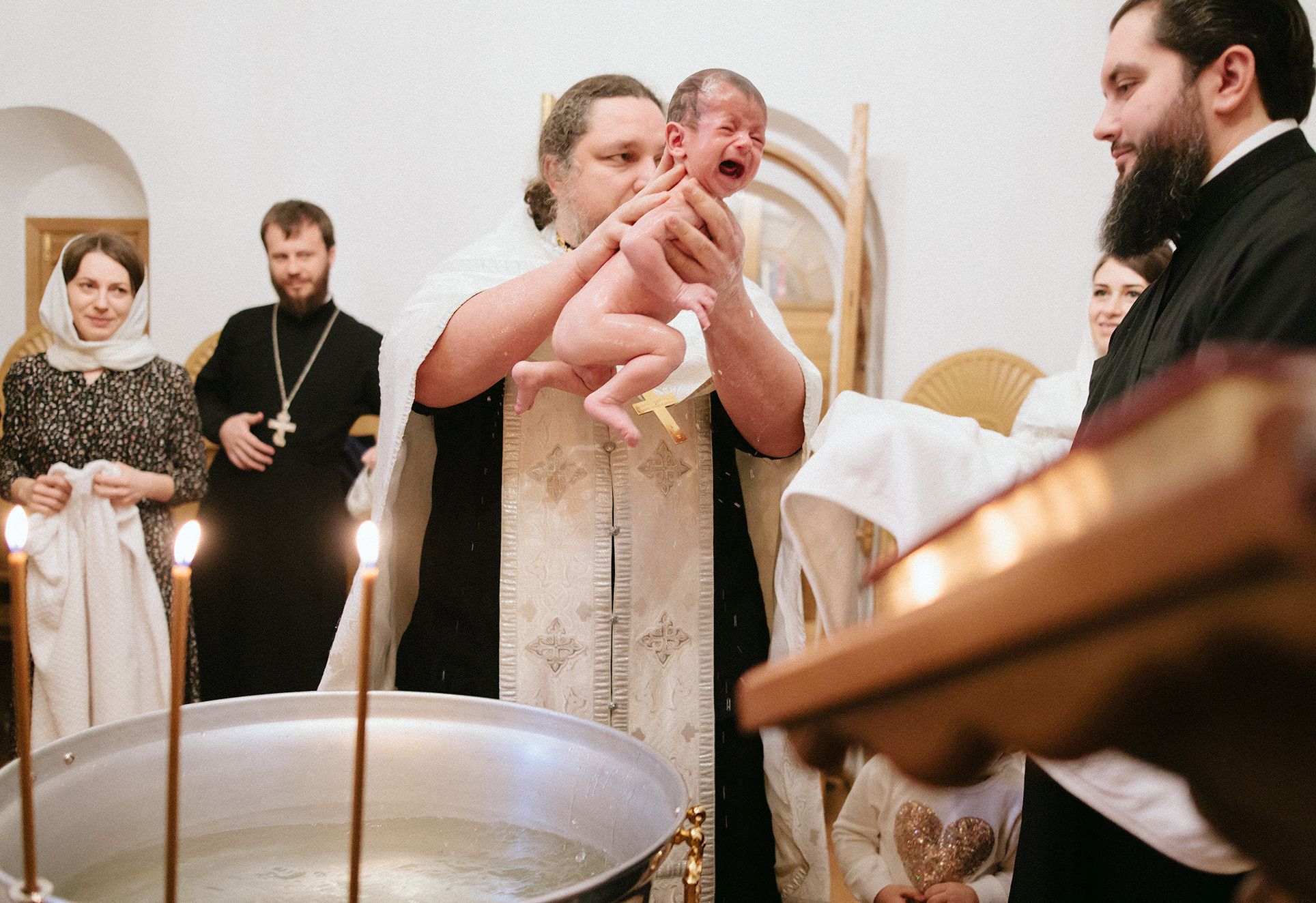 Крещение Серёжи. Фотограф на венчание, крещение