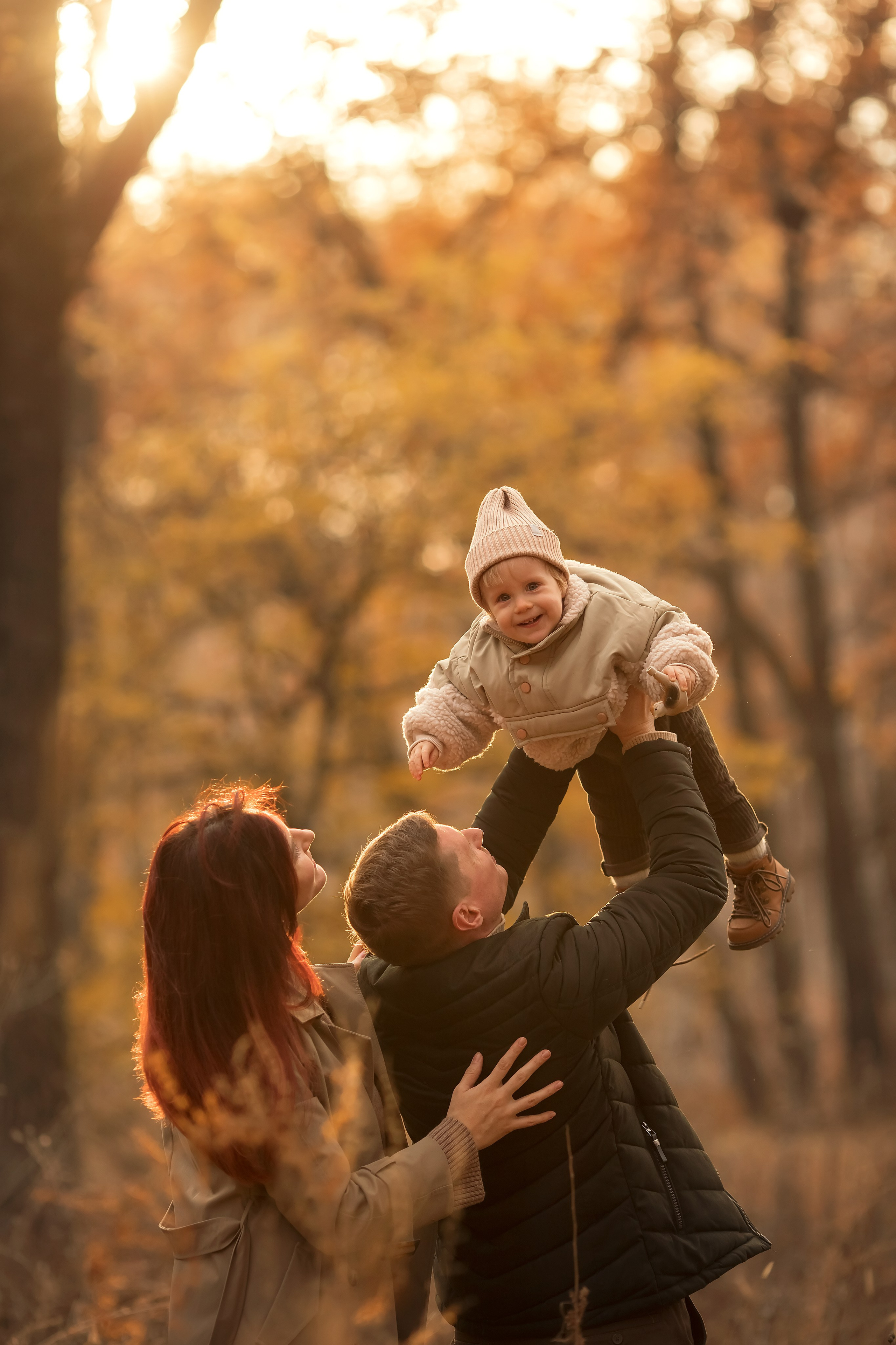 Осень в лесу. Семейный и детский фотограф в Саратове Полина Коткина