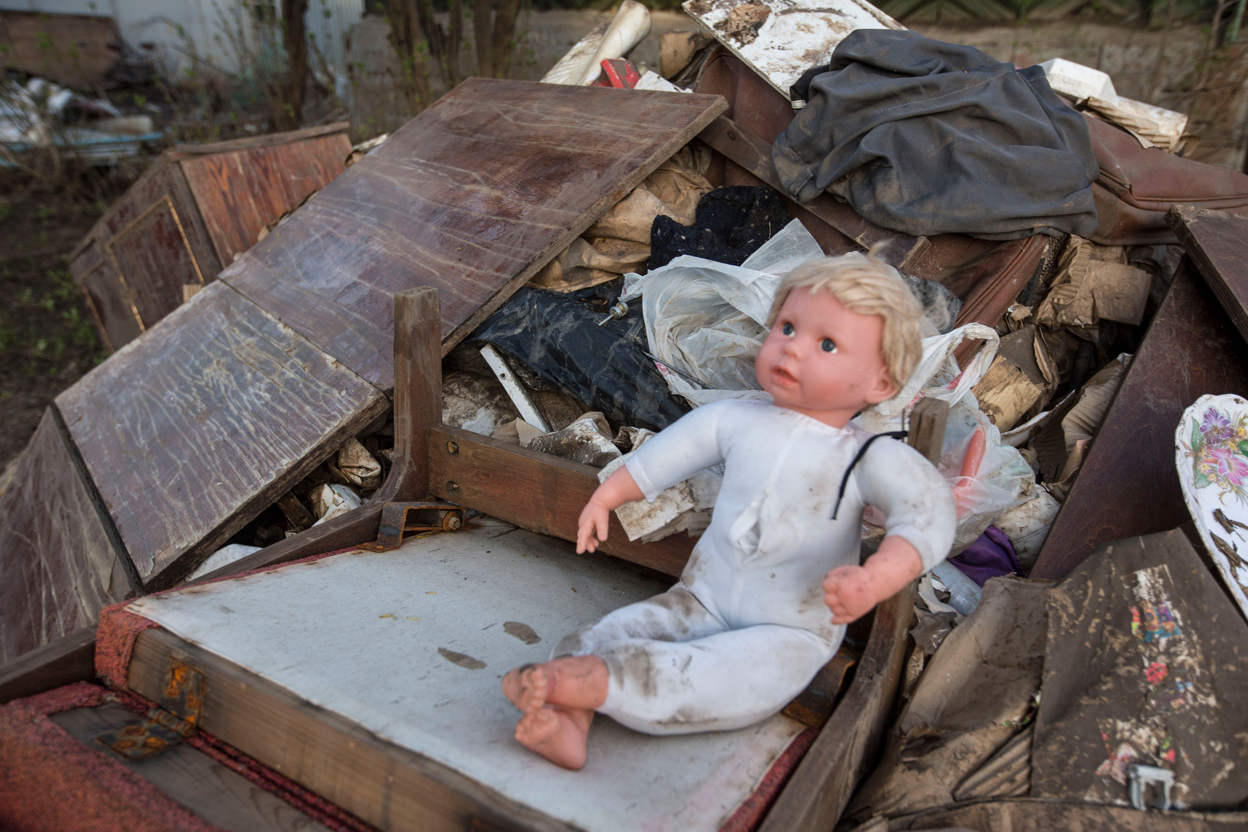Наводнение в Оренбургской области. Фотограф Анна Барне
