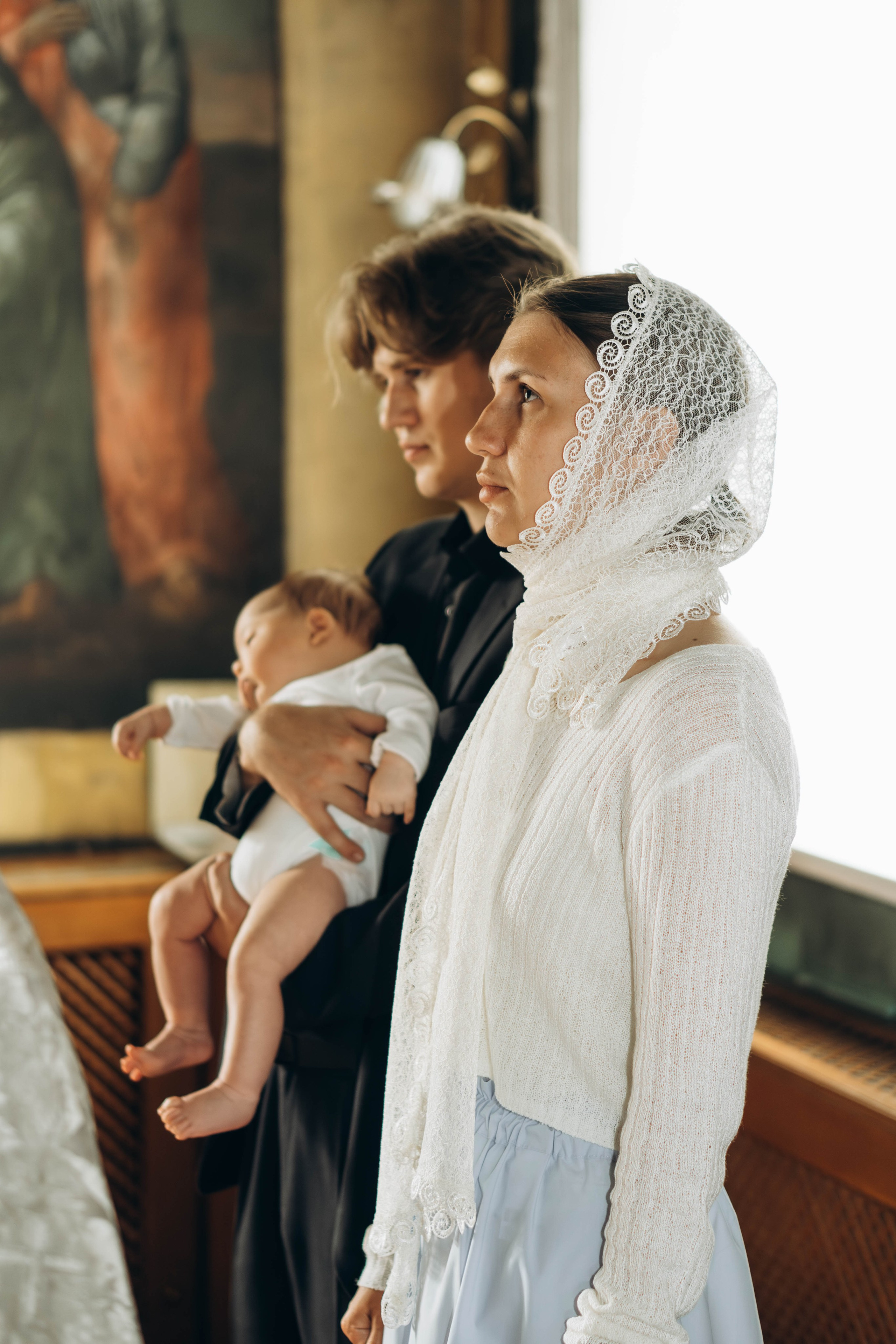 Крещение Артема Церковь Рождества Христова. Фотограф Москва Валерия Веденина