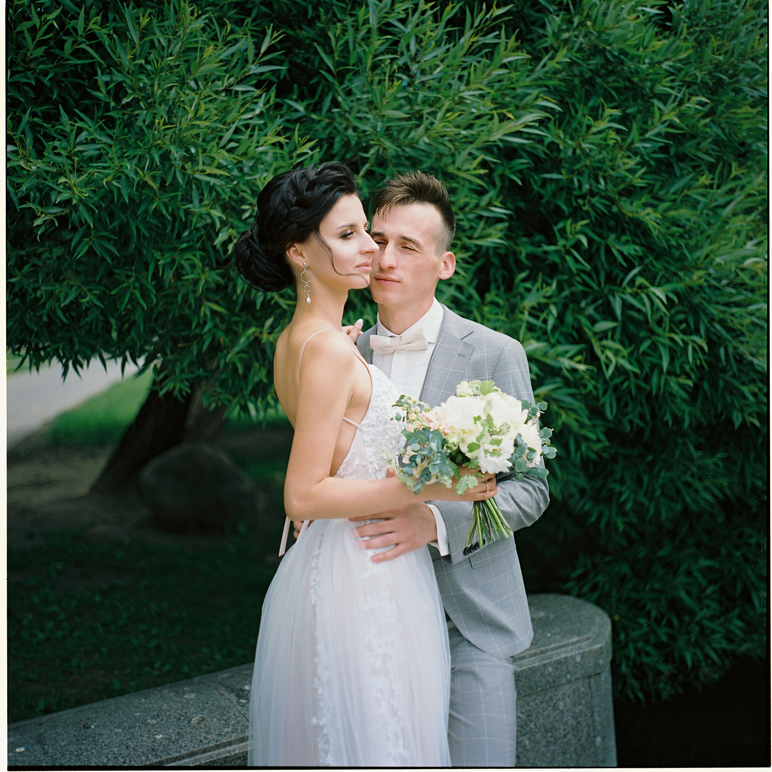 Алексей и Алёна. Плёнка. Минск. Фотограф Дмитрий Щекочихин