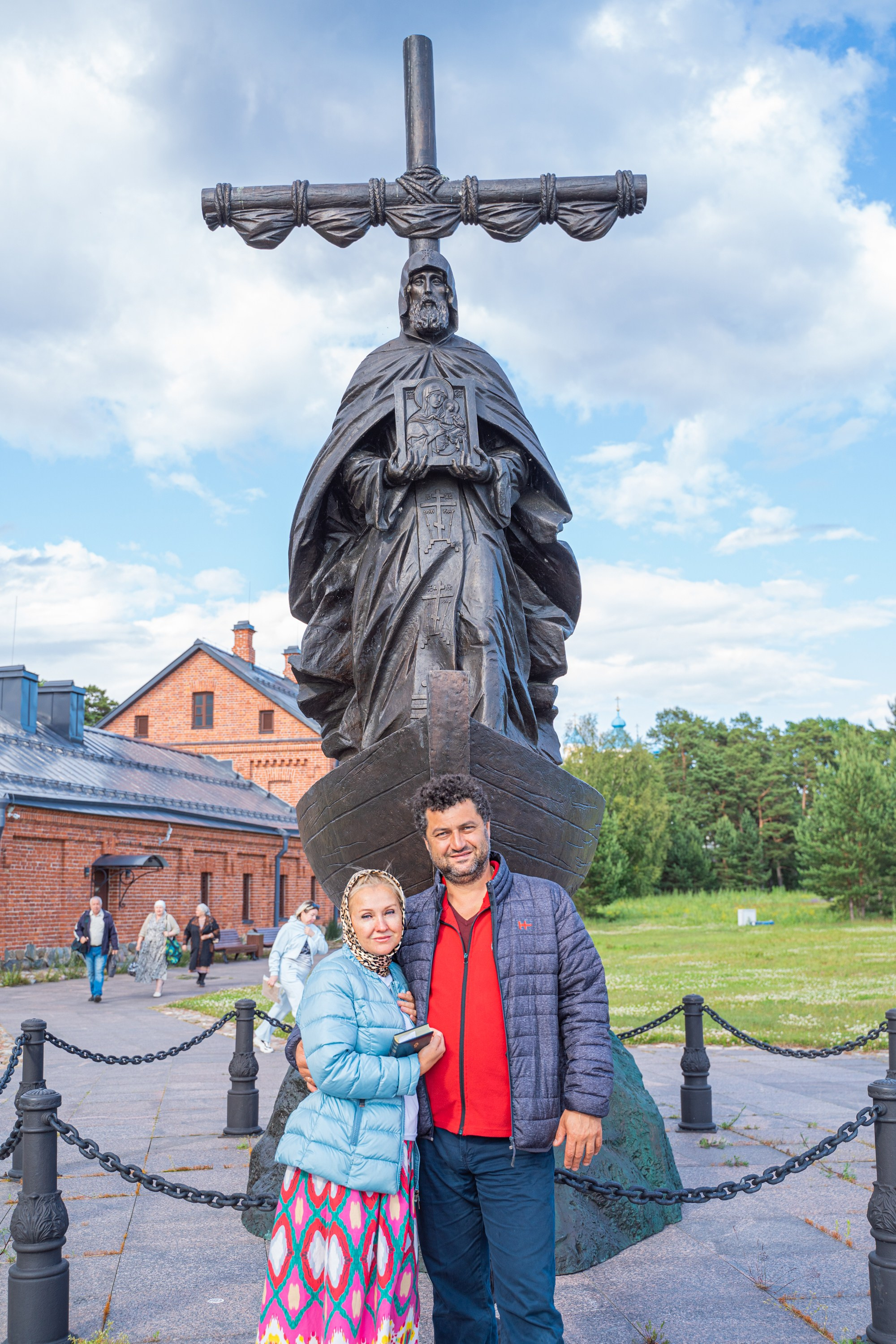 Гидровыезд в Коневский мужской монастырь. Свадебный, семейный, портретный, репортажный фотограф в Санкт-Петербурге
