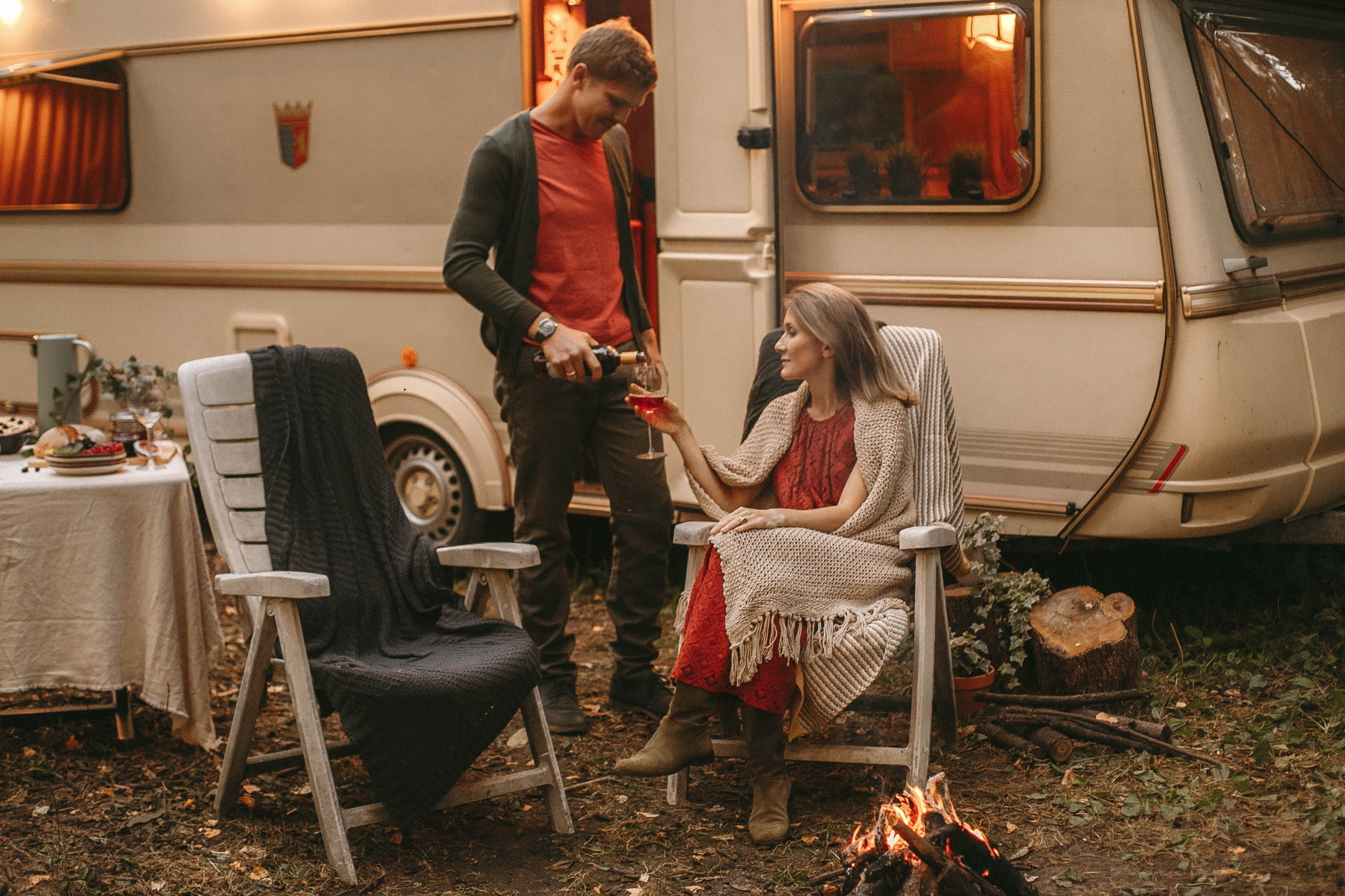 Домик на колесах (вечерняя фотосессия)