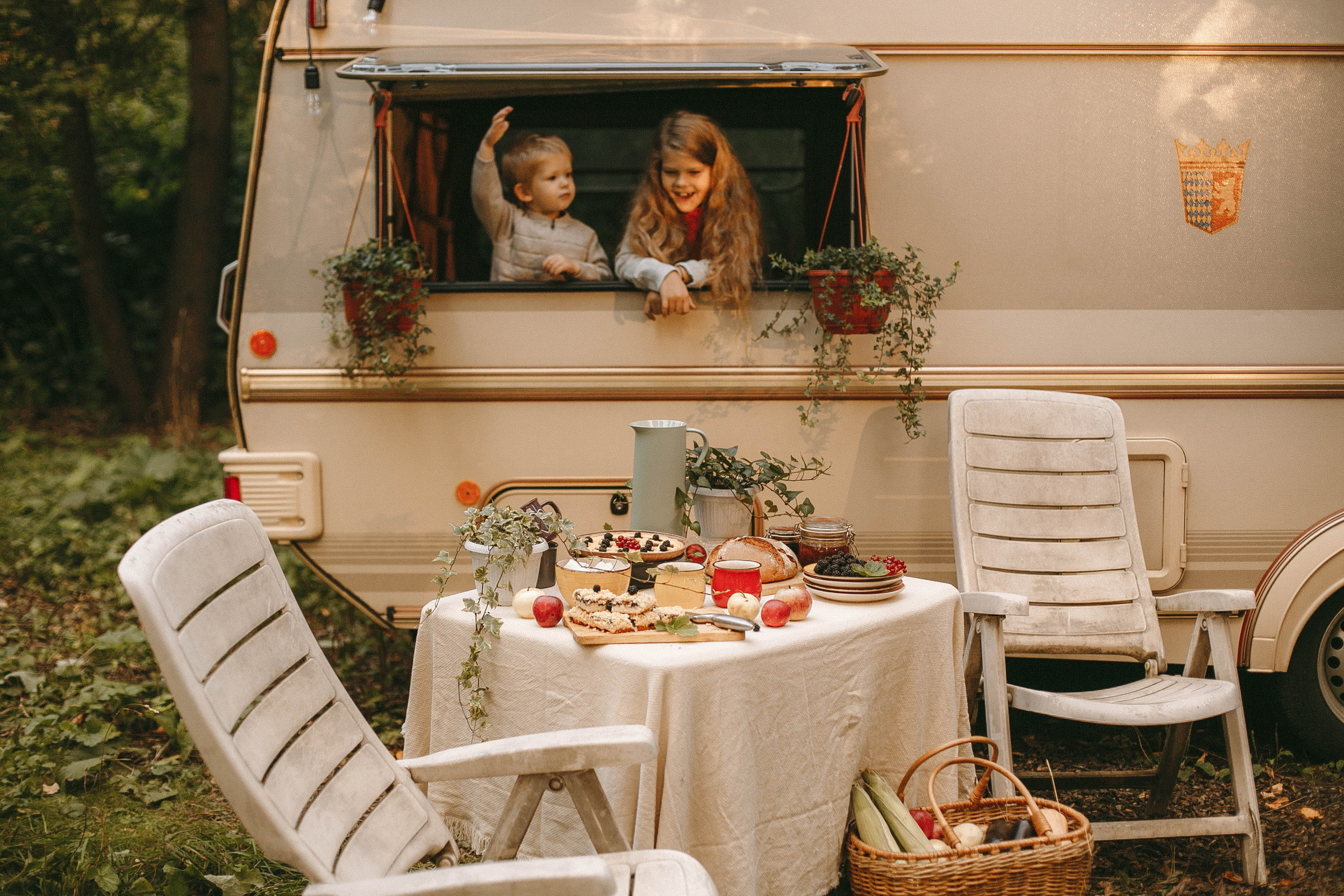 Домик на колесах (вечерняя фотосессия)