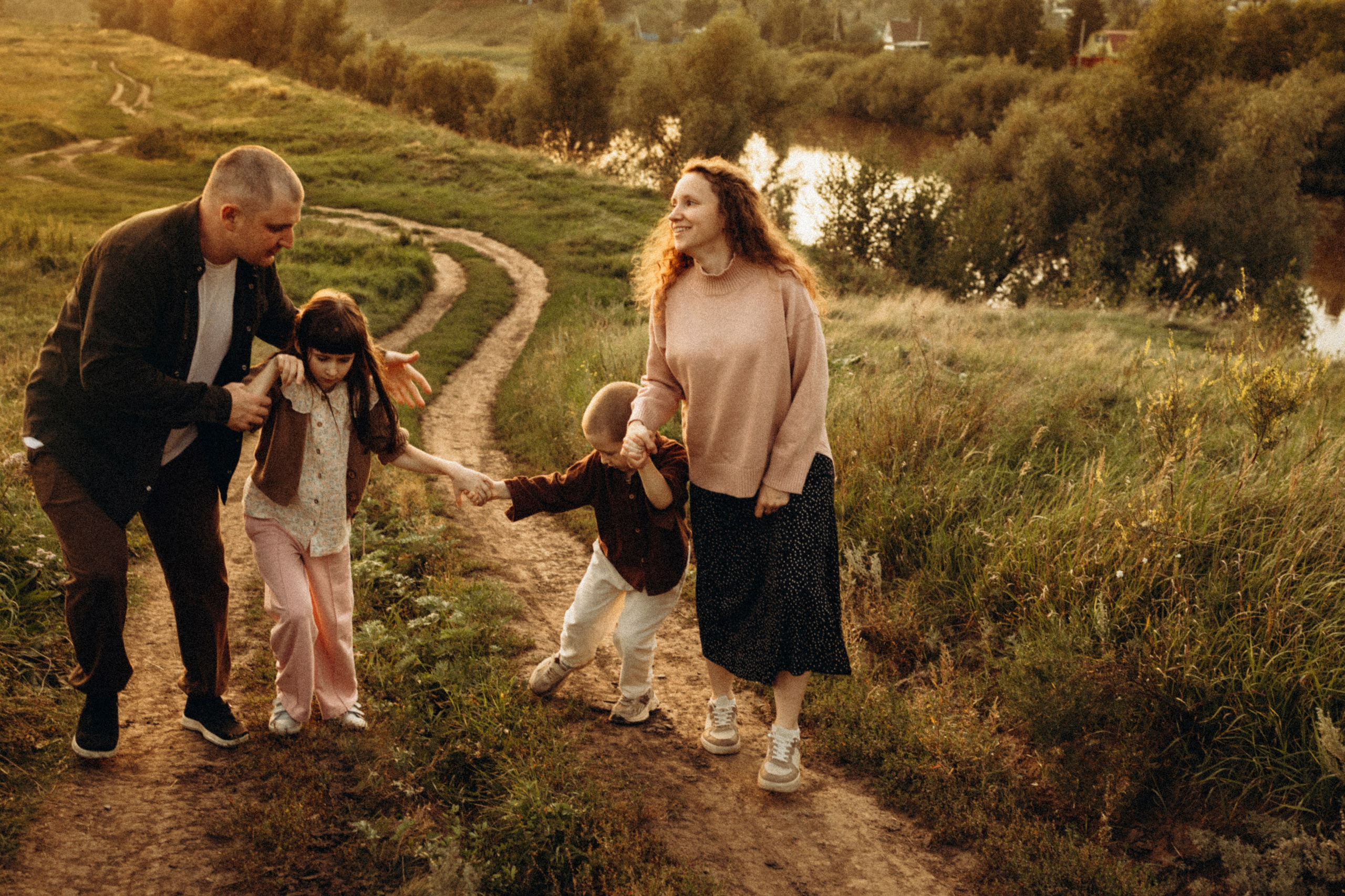 В лучах заката. Lifestyle семейный и детский фотограф в Омске Иванова Екатерина