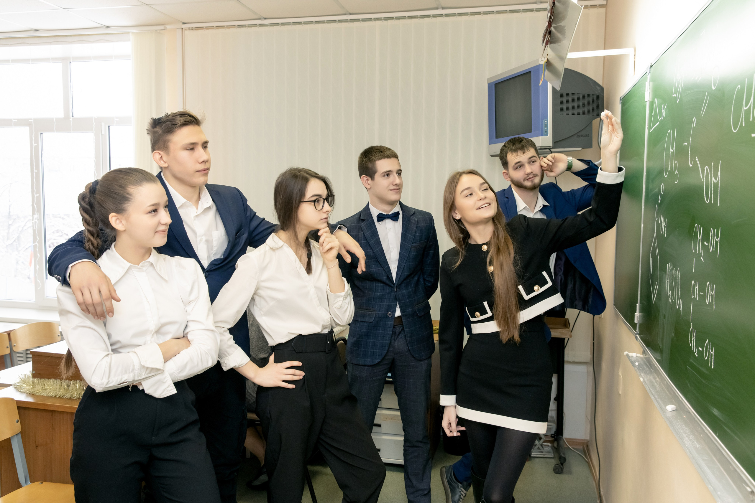 Фотосессия в школе. Выпускные альбомы Евгении Виноградовой г. Липецк