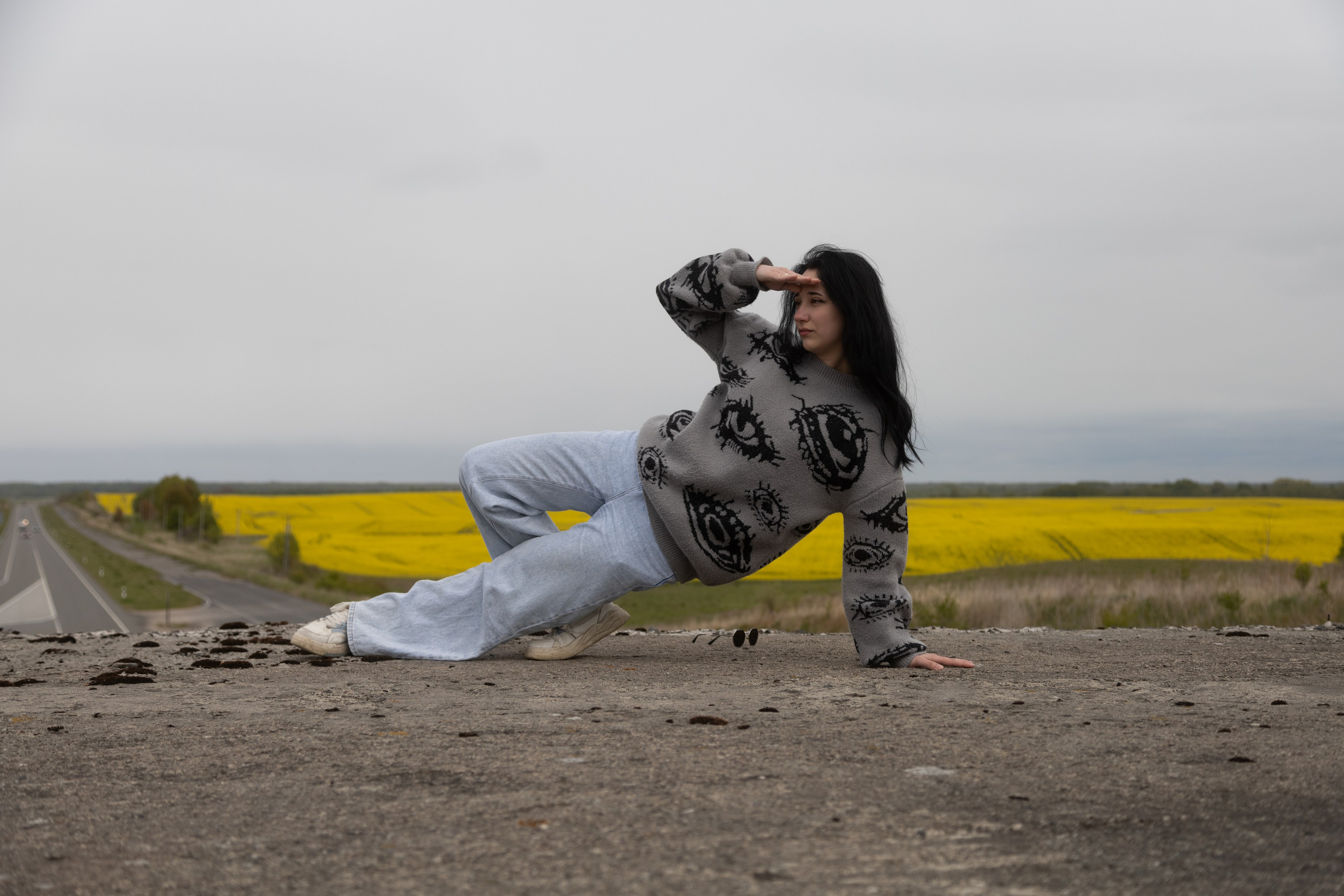 Полина Л — (Рапсовое поле). — Digital Noise —