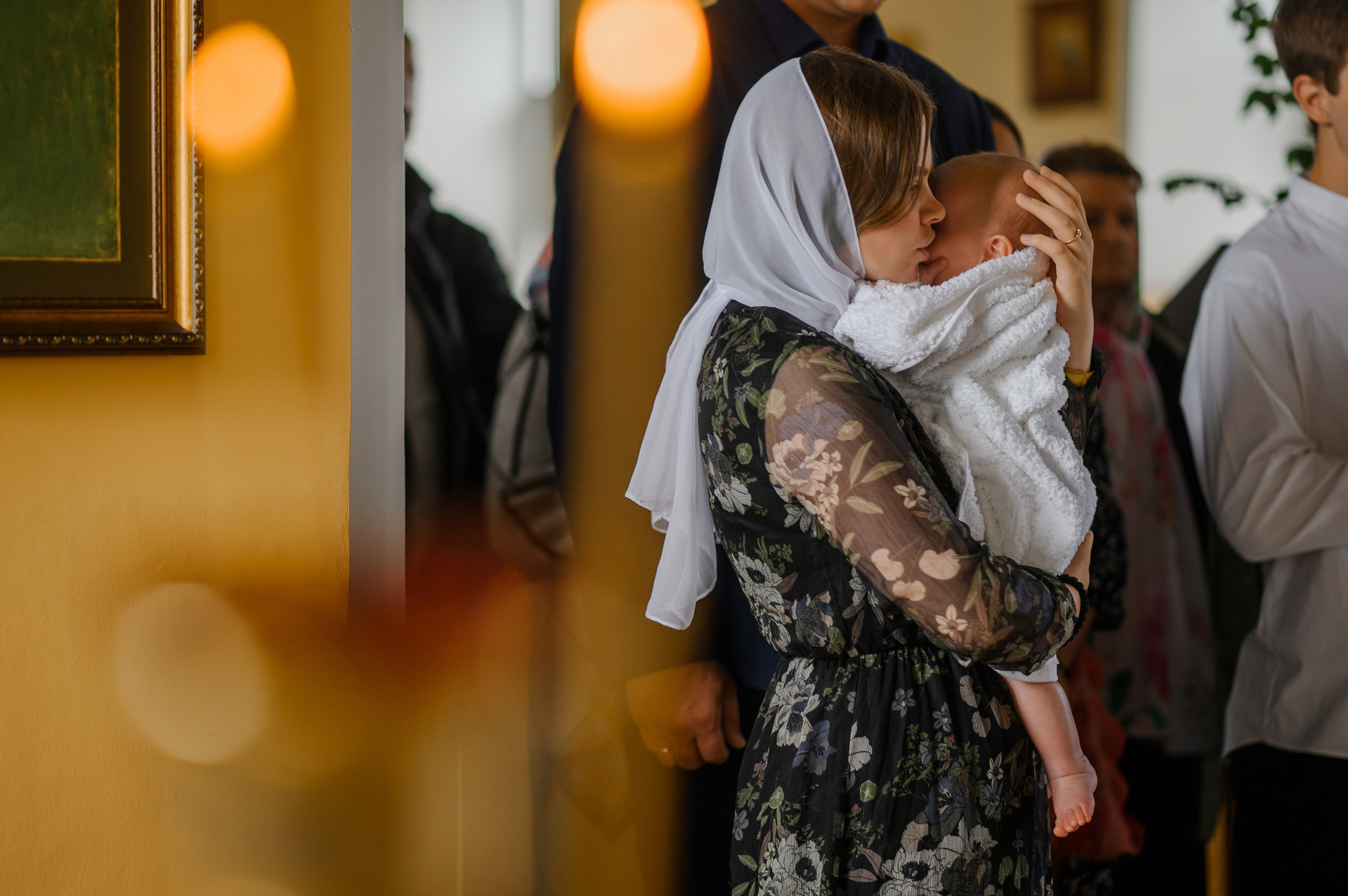 Крещение Леры. Храм святителя Николая Чудотворца (Терновка). Свадебный и семейный Фотограф в Пензе Татьяна Лапоногова