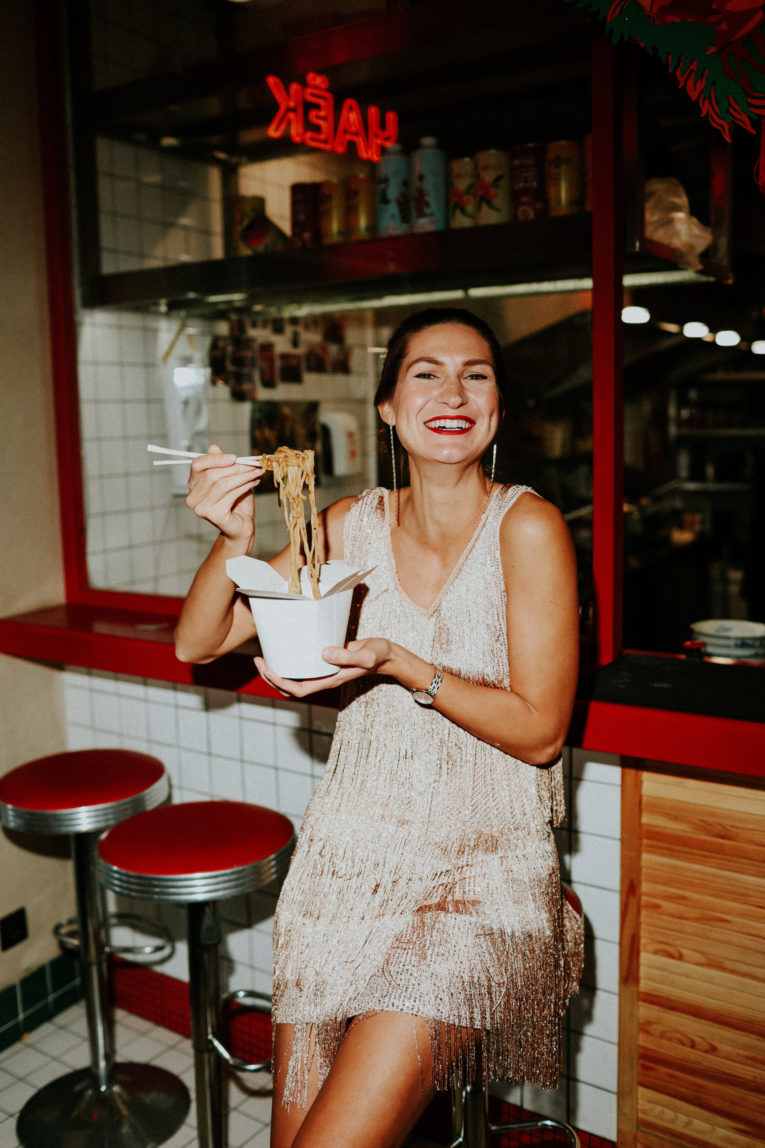 Фотосет в лапшичной. Женский фотограф в Москве Ксения Казакова