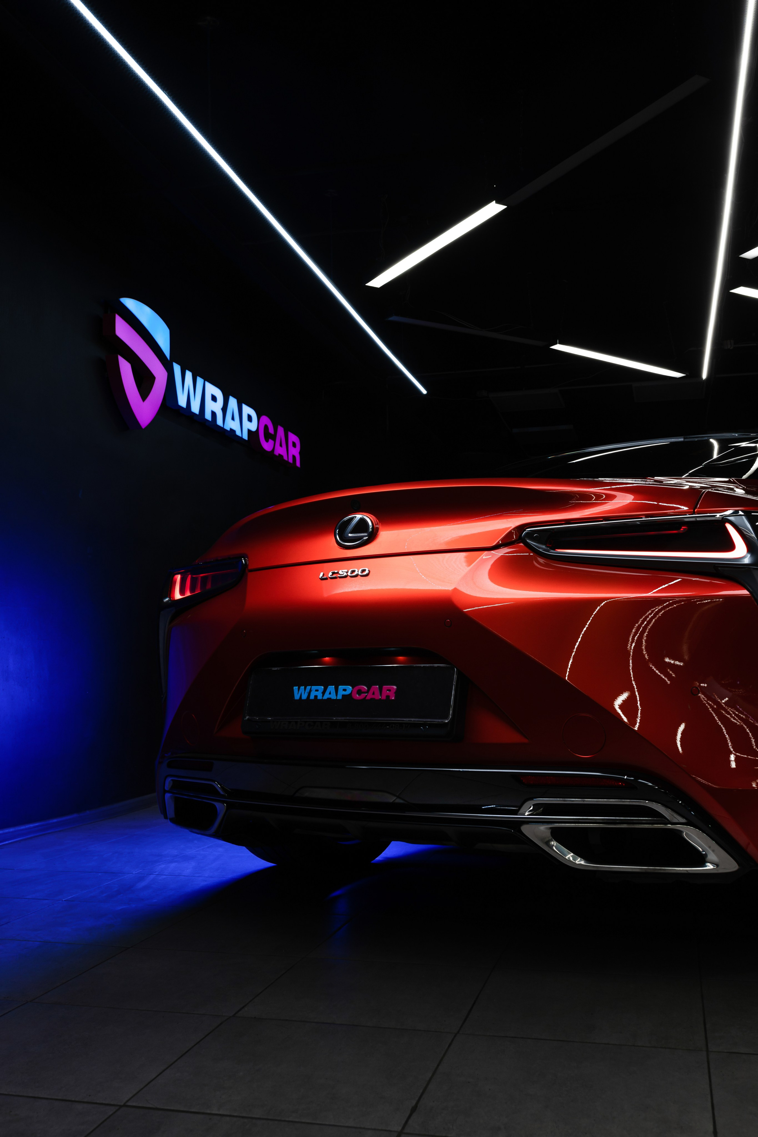 Lexus LC500 by Wrapcar. Автомобильный фотограф в Москве | Базилев Александр