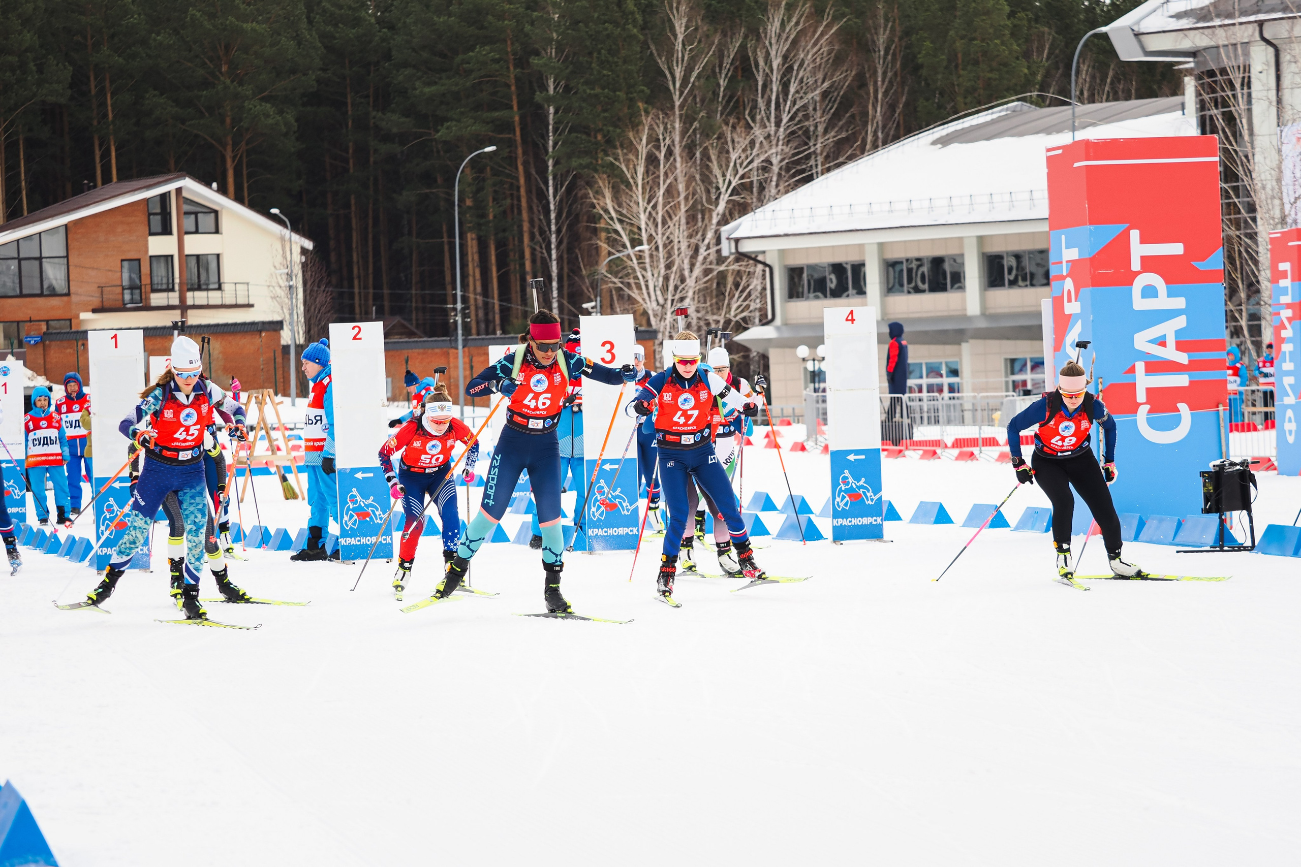 Биатлон / Первенство России. Репортажный фотограф Алексей Козьмин